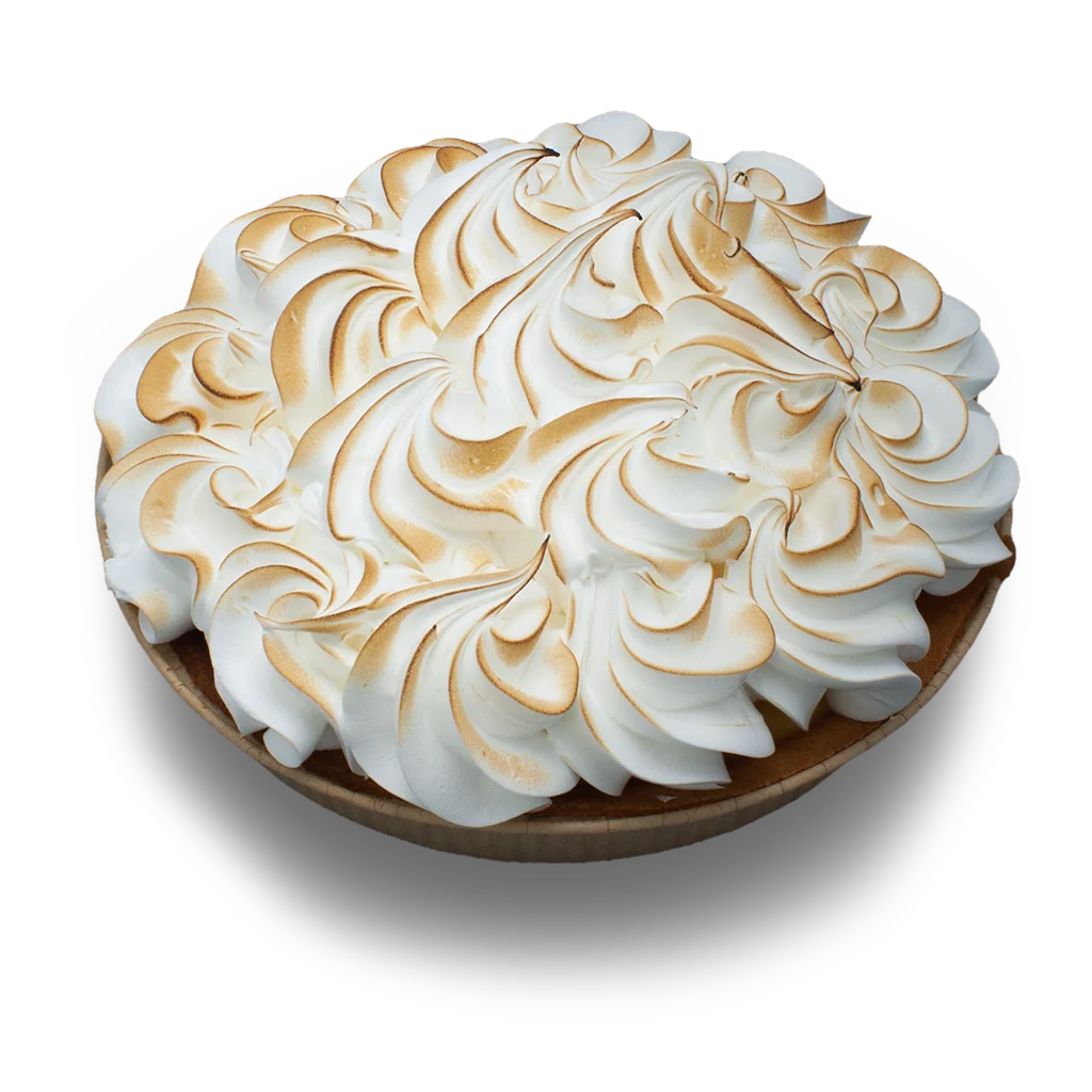 Sitronmarengspai stor