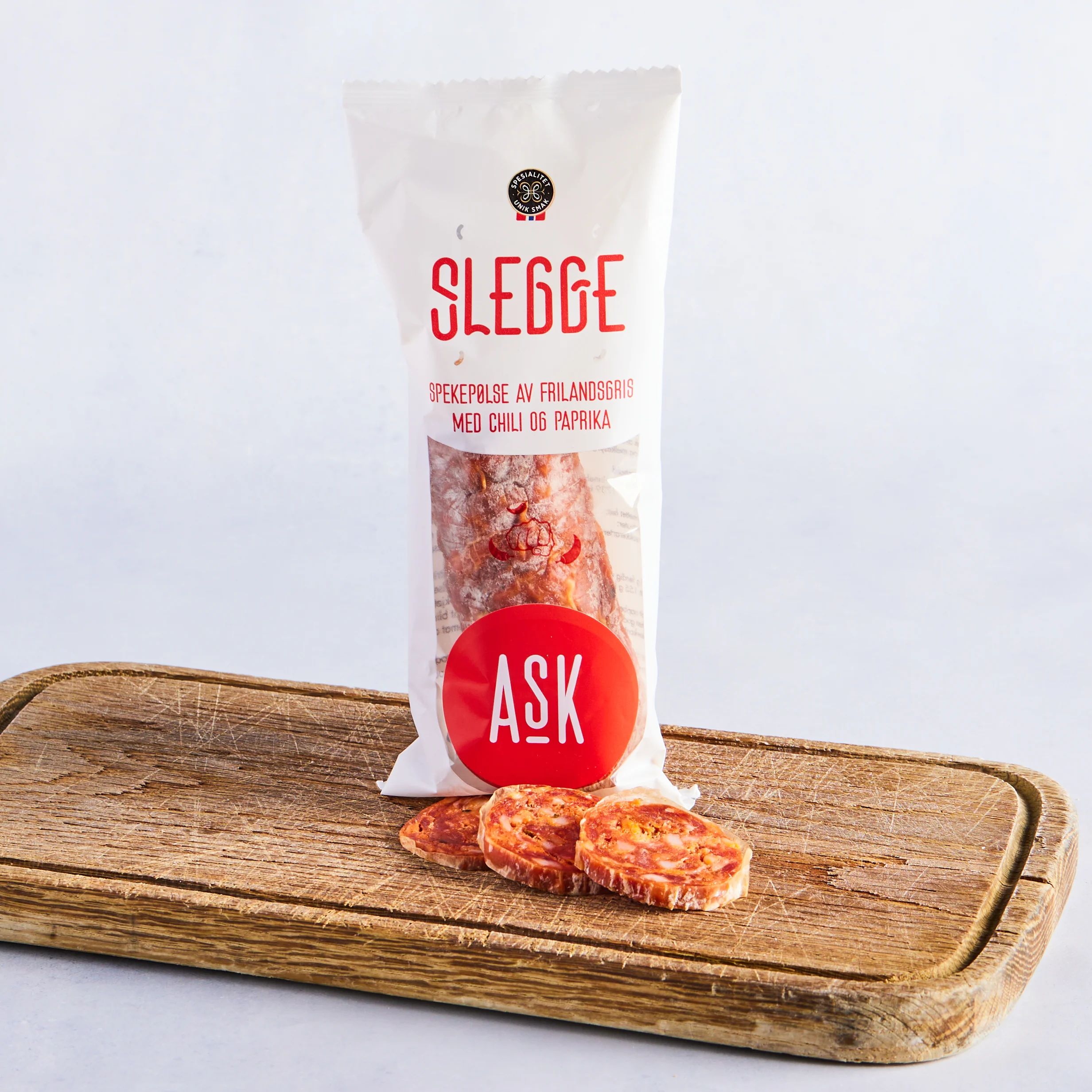 Slegge salami picante fra Ask Gård
