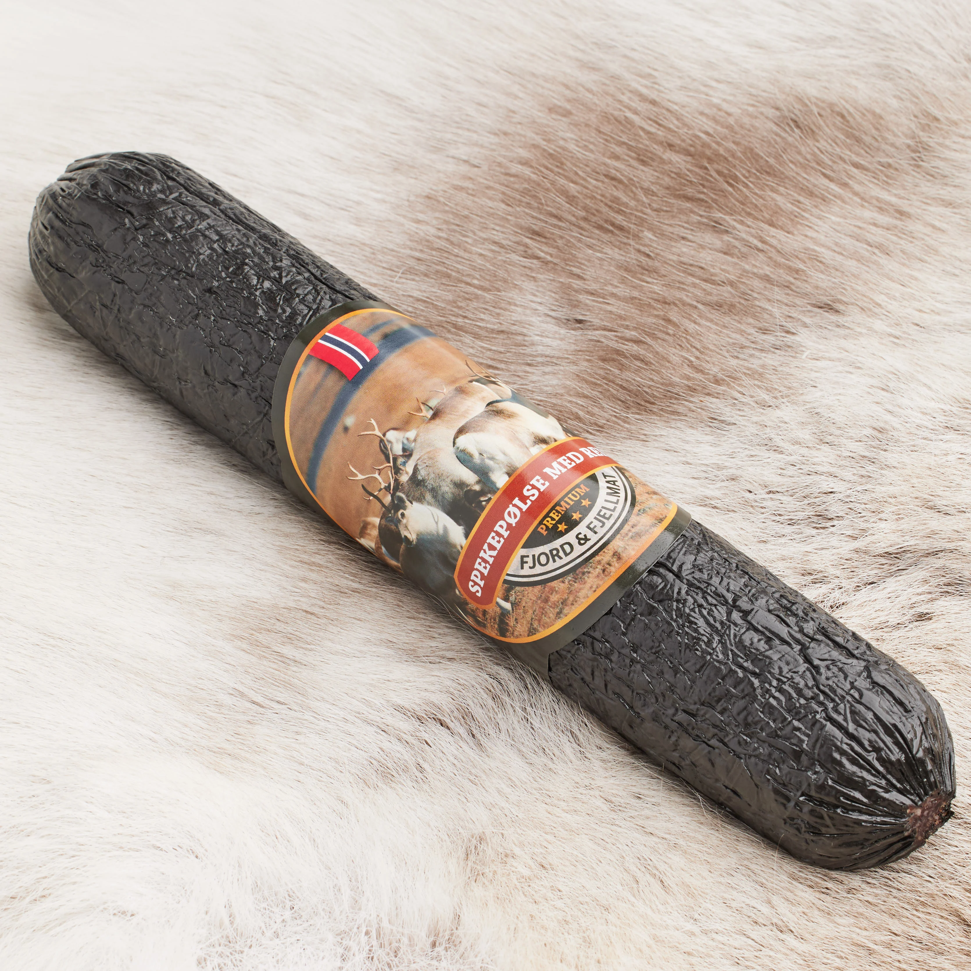 Reinpølse Fjord og Fjellmat / rein