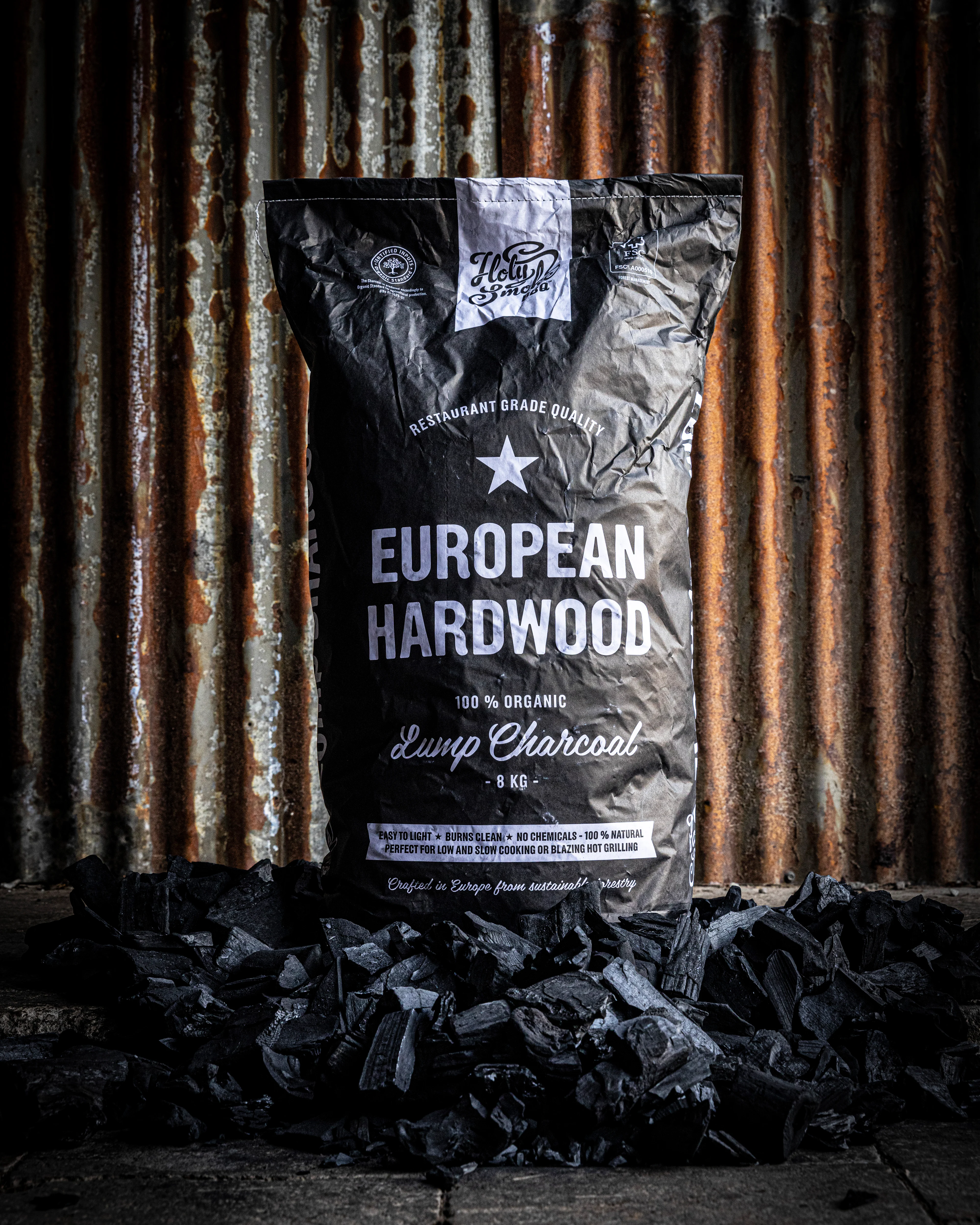 Grillkull fra Holy Smoke BBQ 8kg