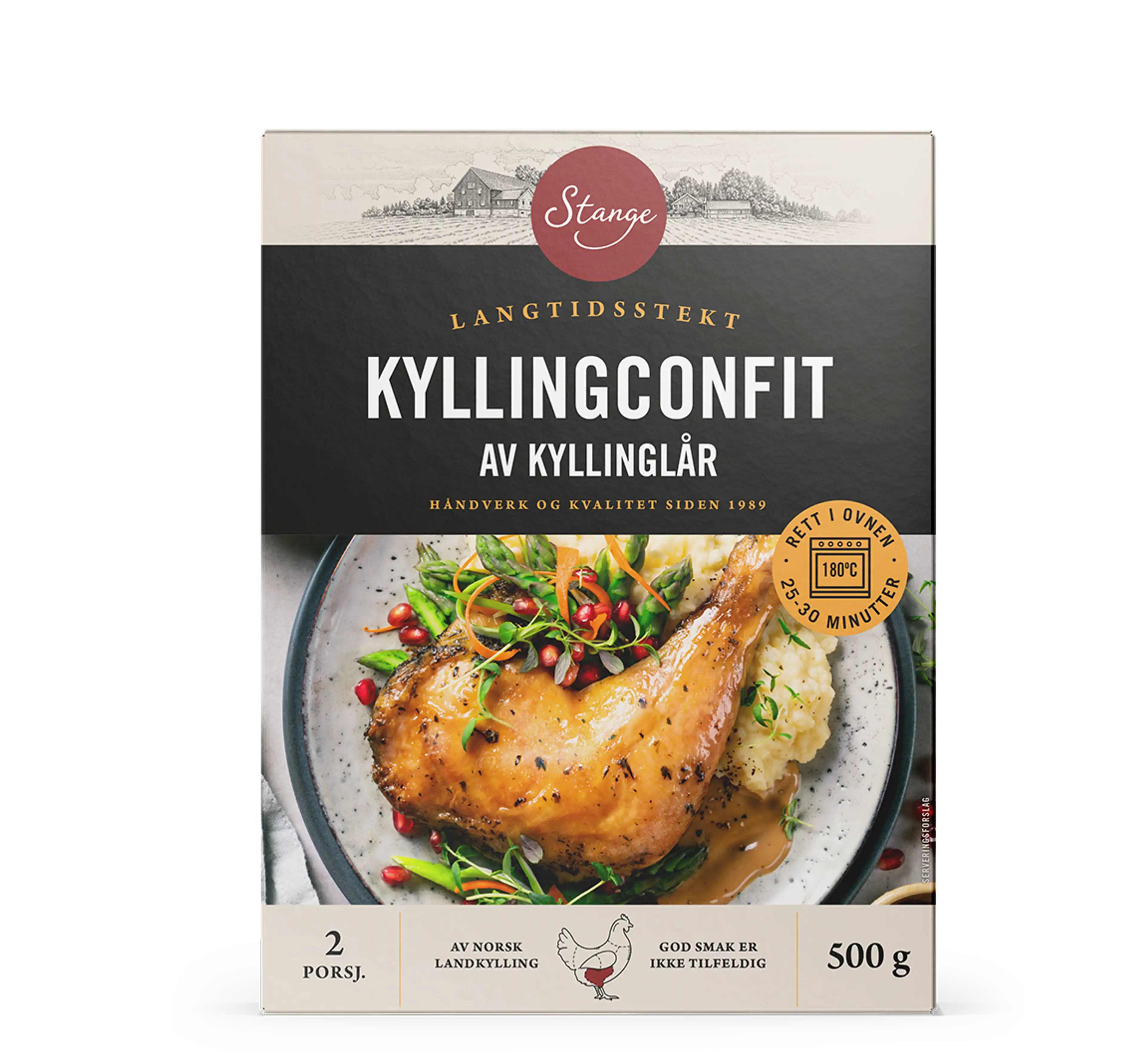 Confitert Kyllinglår