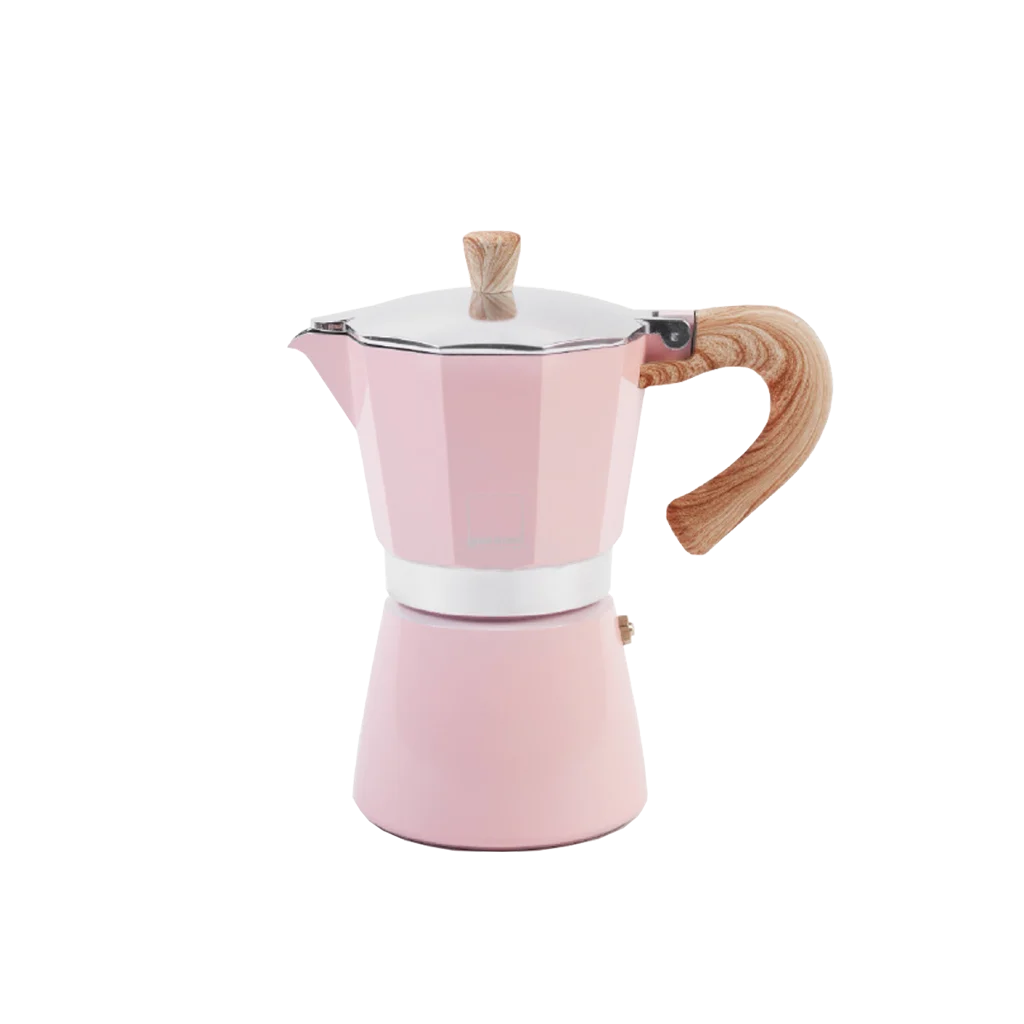 Mokkakanne 3-Kopps Rosa