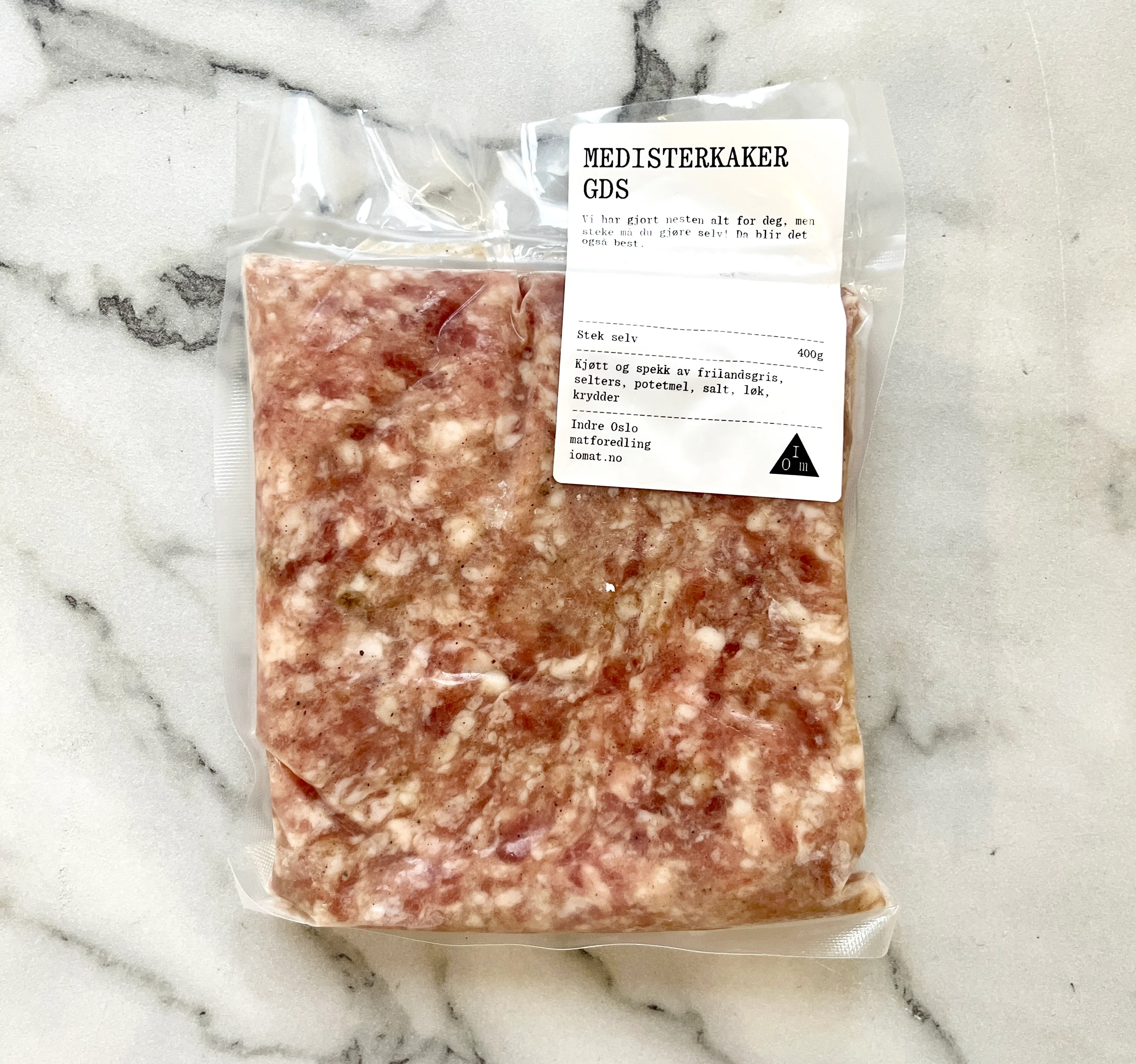 Medisterkaker - Grovmalt