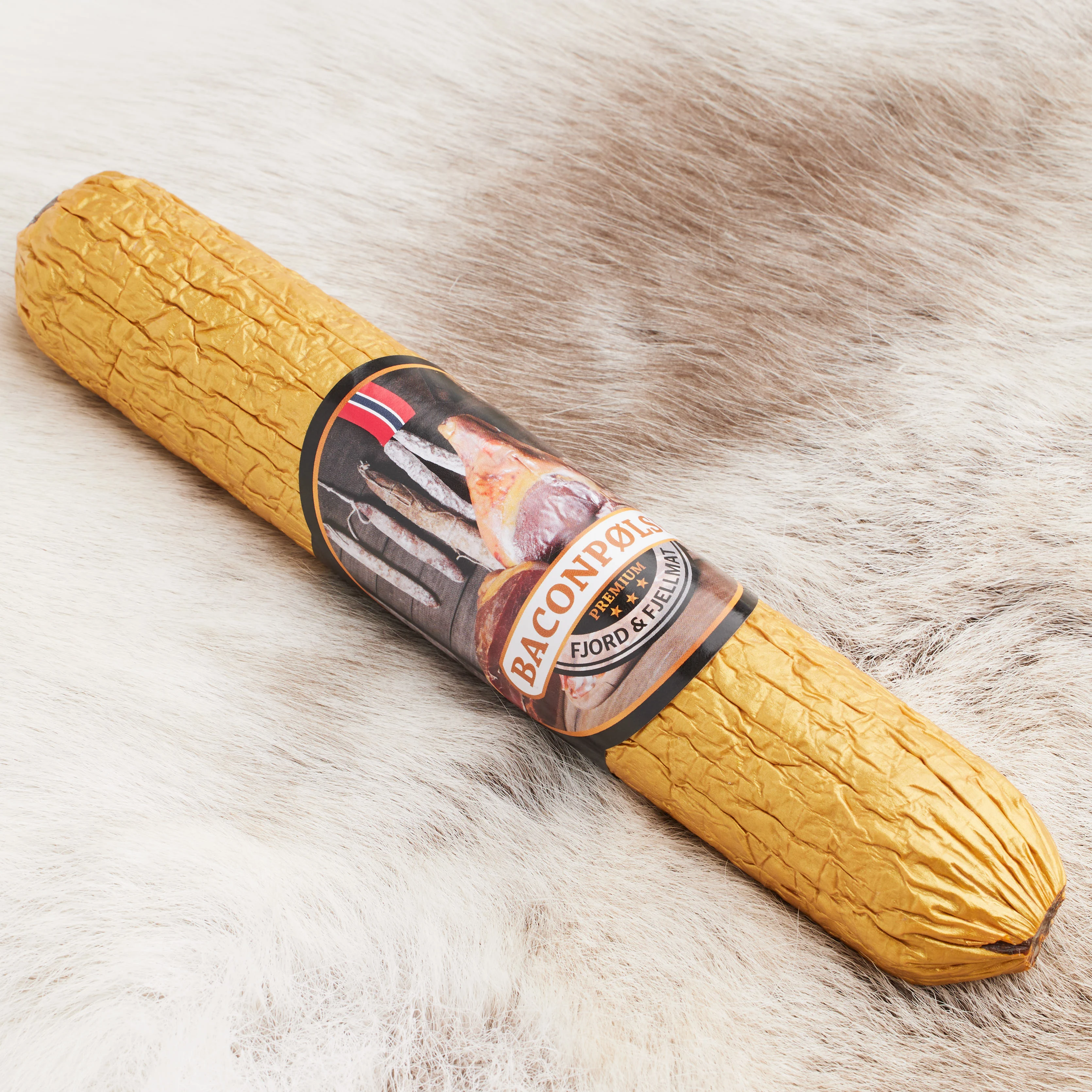 Baconpølse Fjord og Fjellmat / bacon