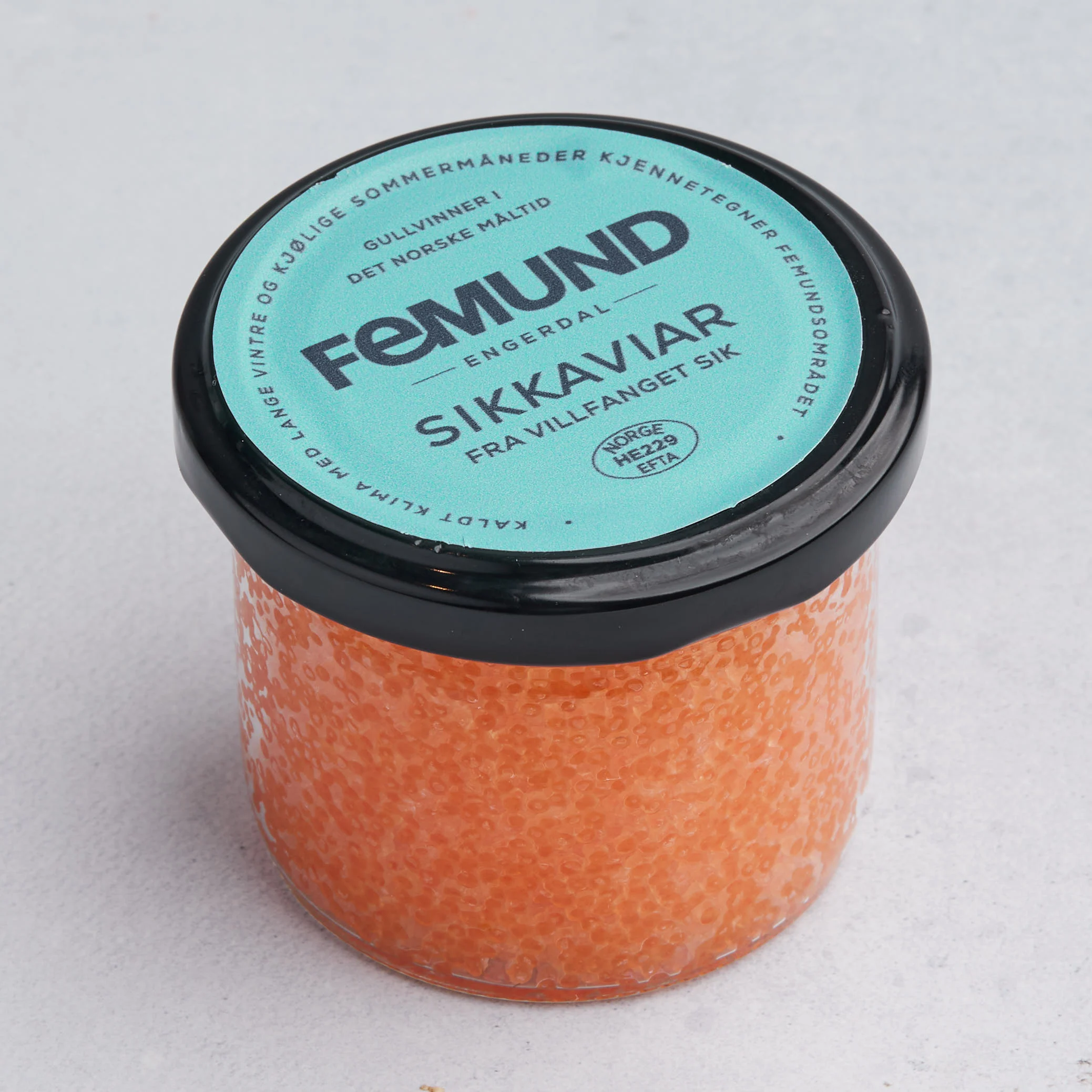 Sikkaviar, villfanget