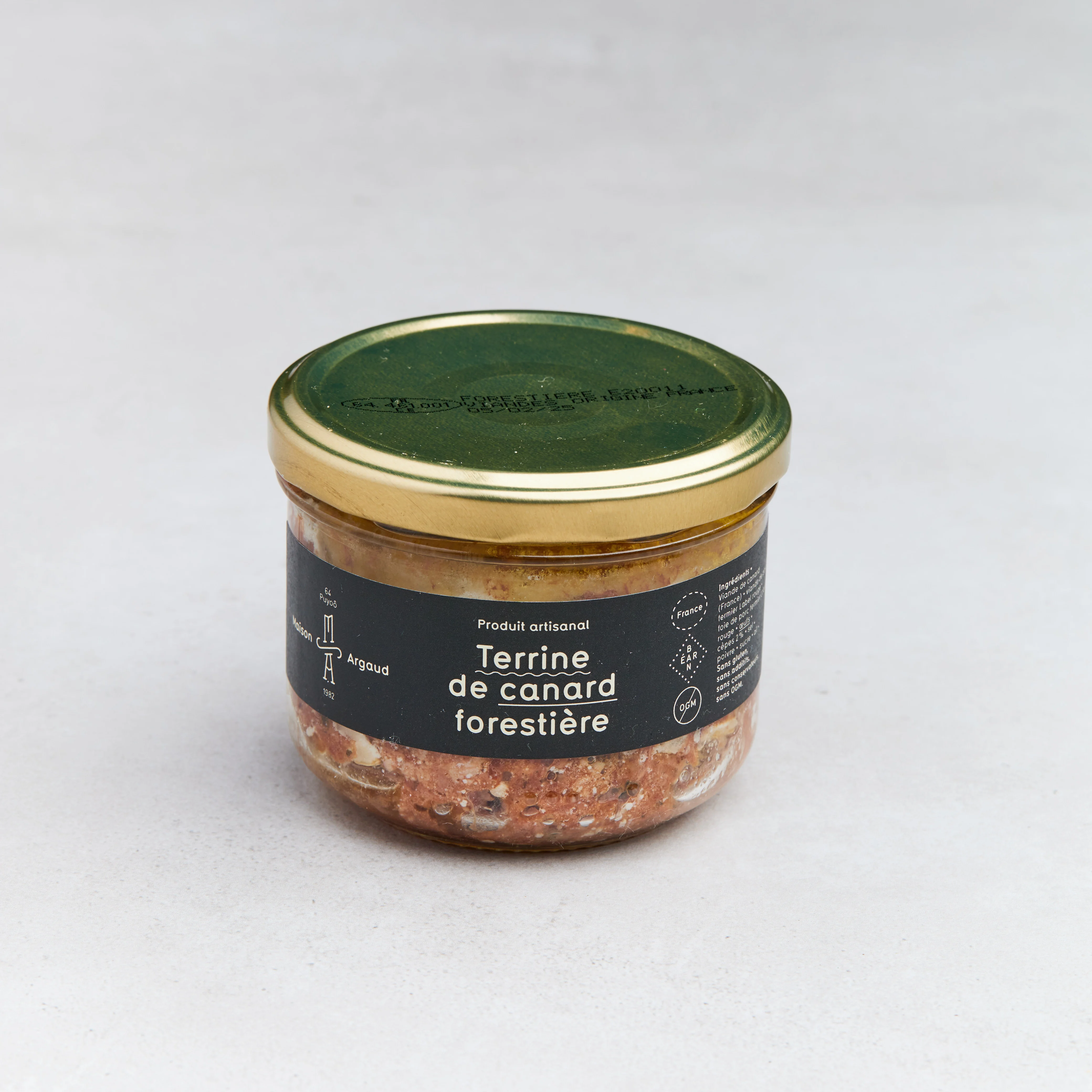 Andepâté med steinsopp