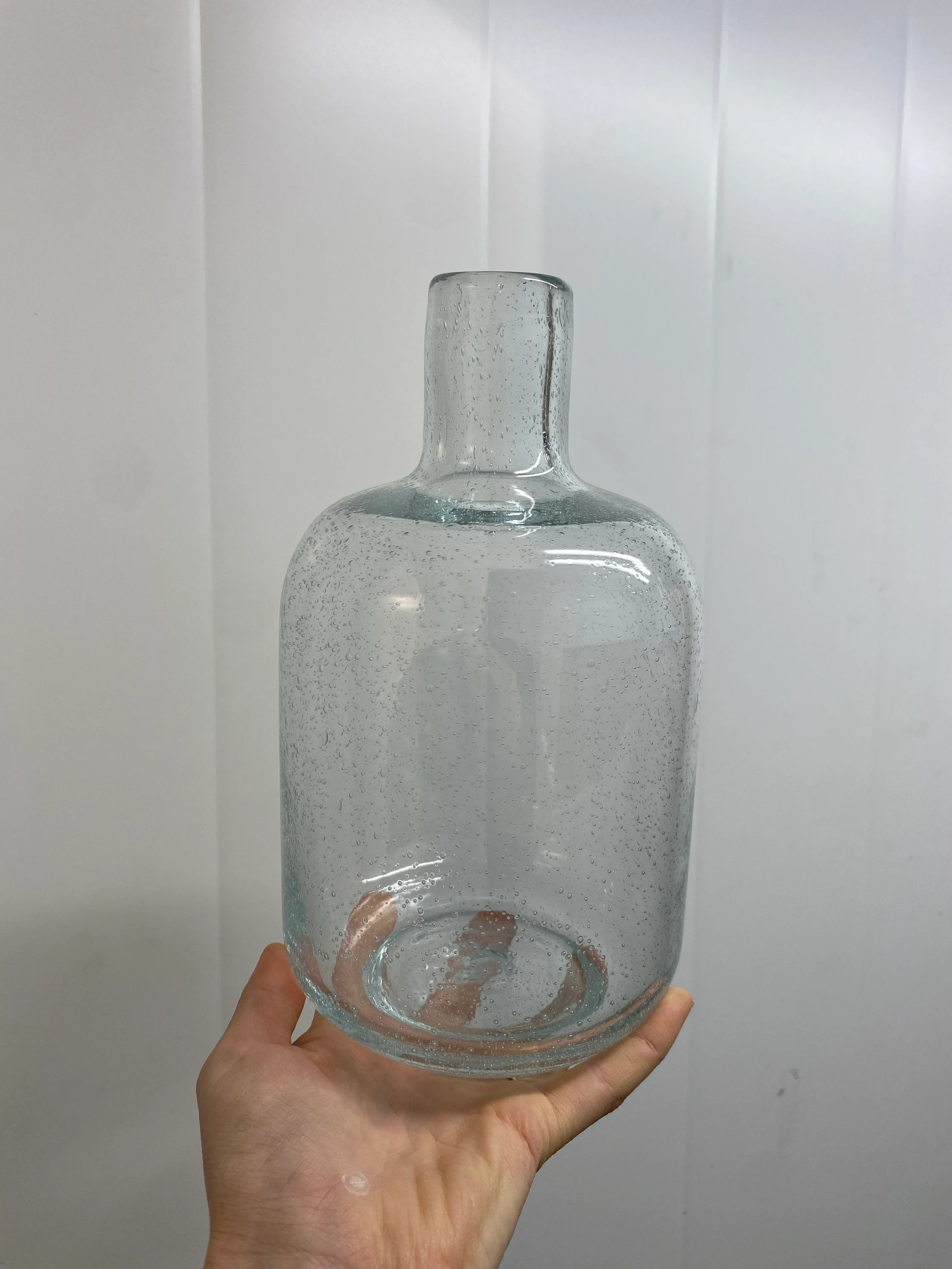 Vase i glass