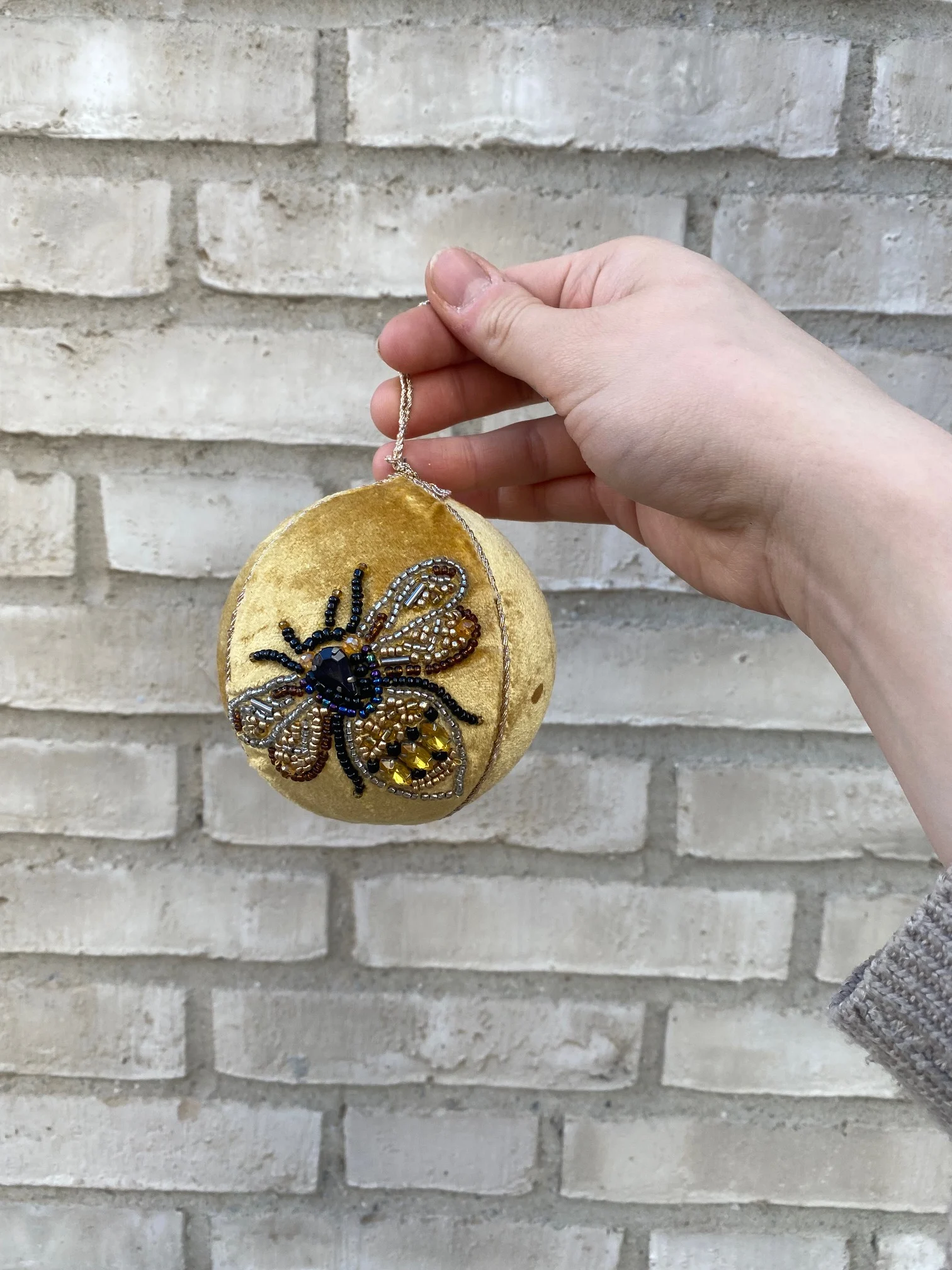 Julekule i fløyel🐝