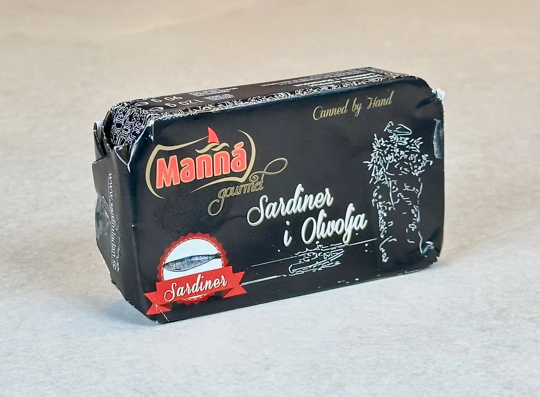 Sardiner i olivenolje