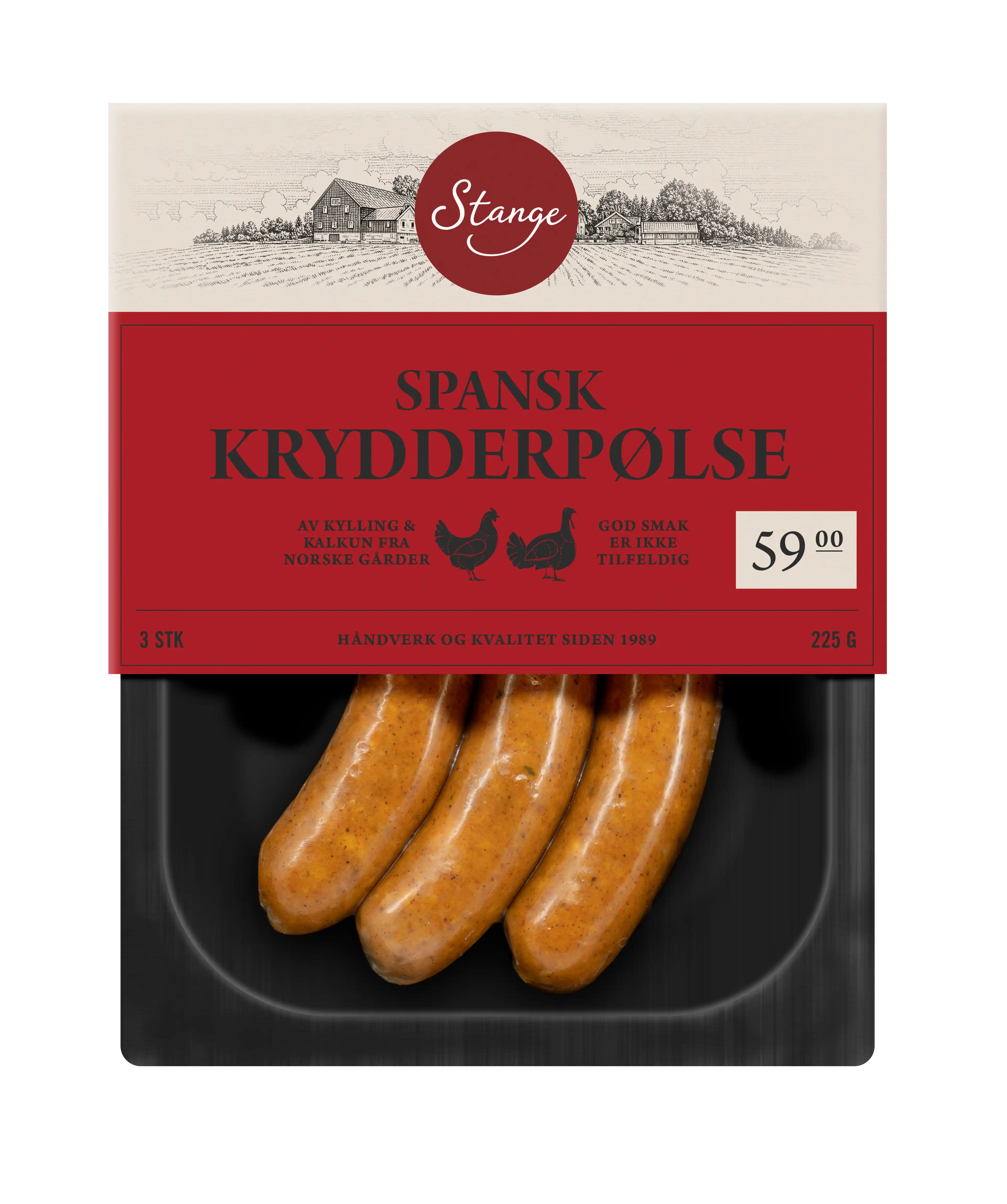 Spansk krydderpølse