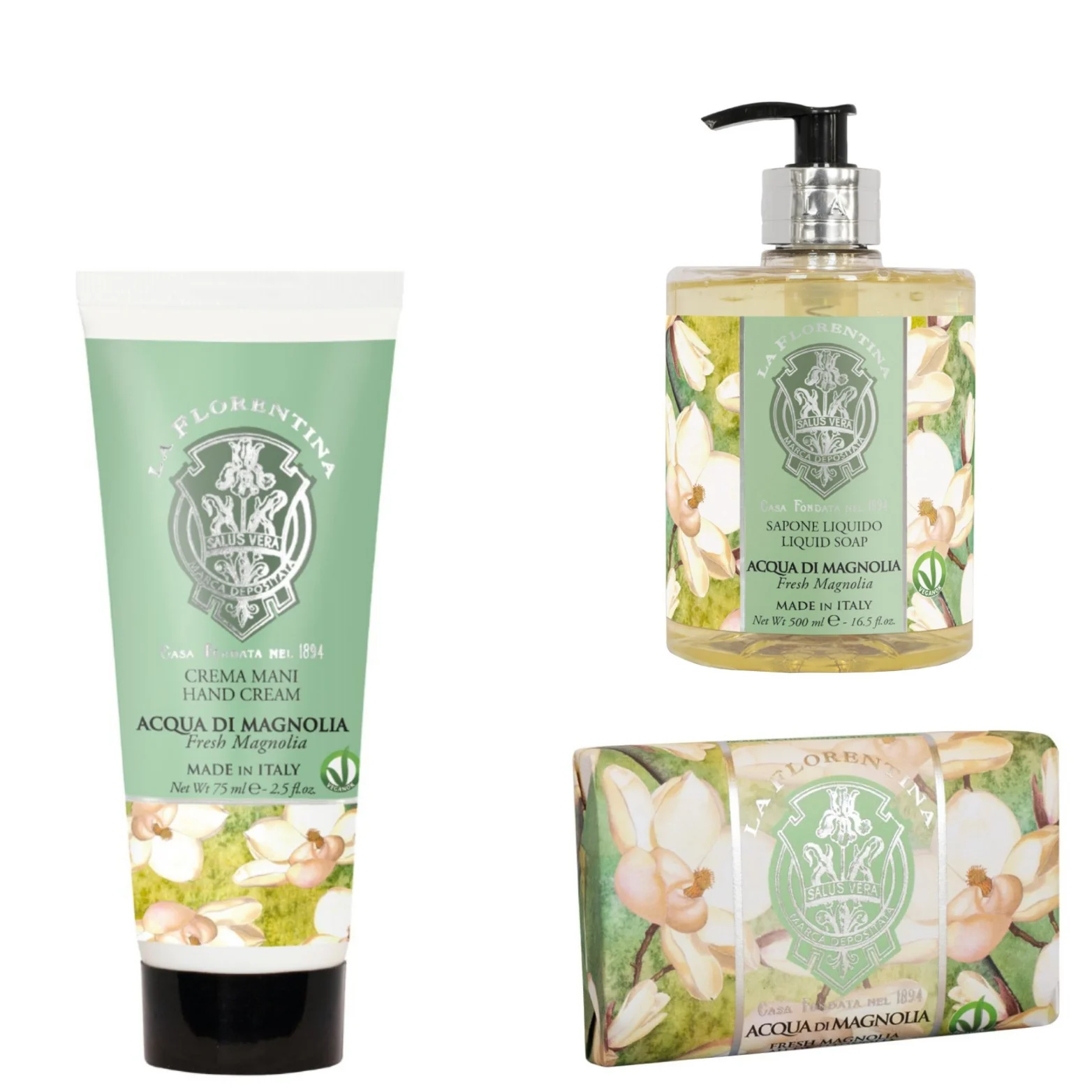 Fresh Magnolia Såpe og håndkrem💚