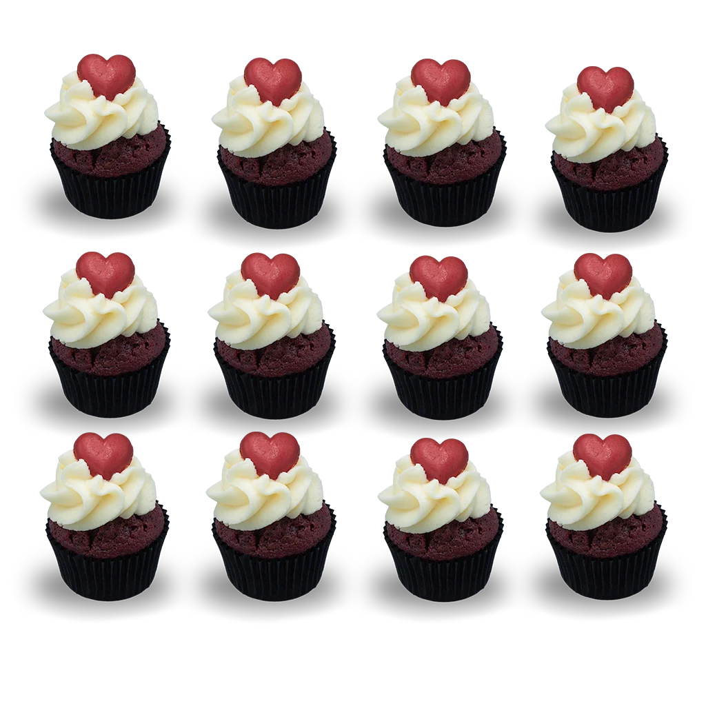 12 mini cupcakes