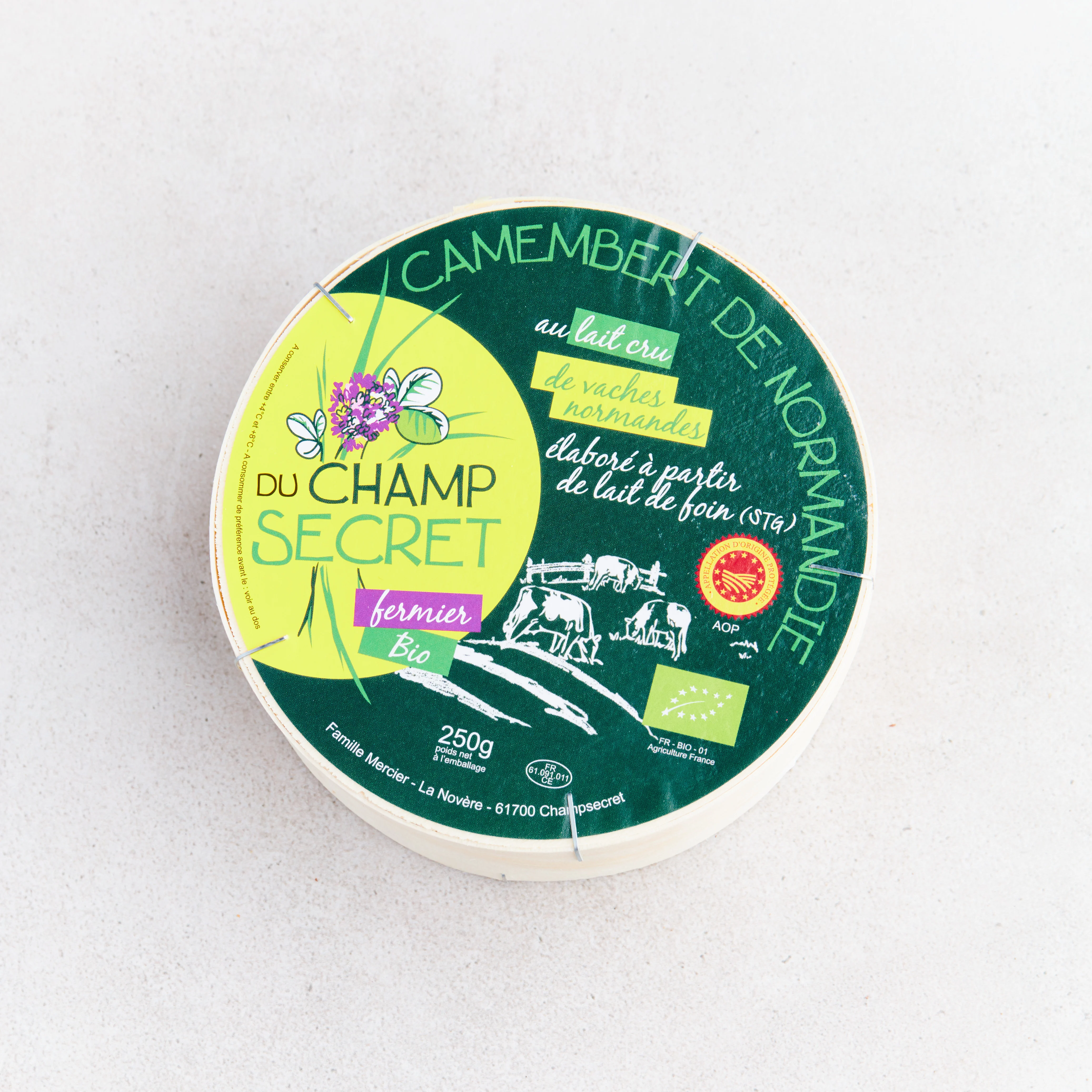 Øko Camembert fra Normandie