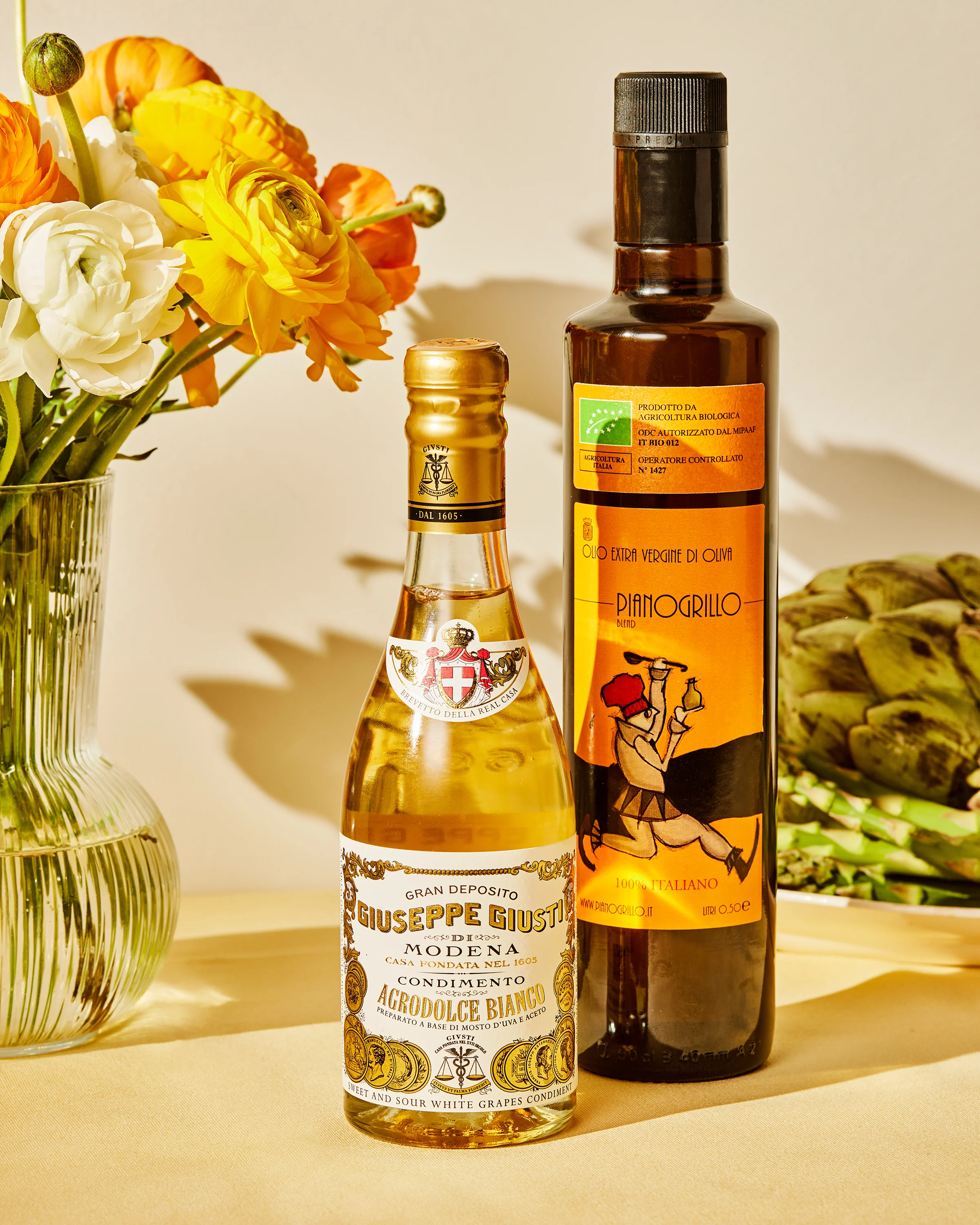 Siciliansk olivenolje & balsamico bianco