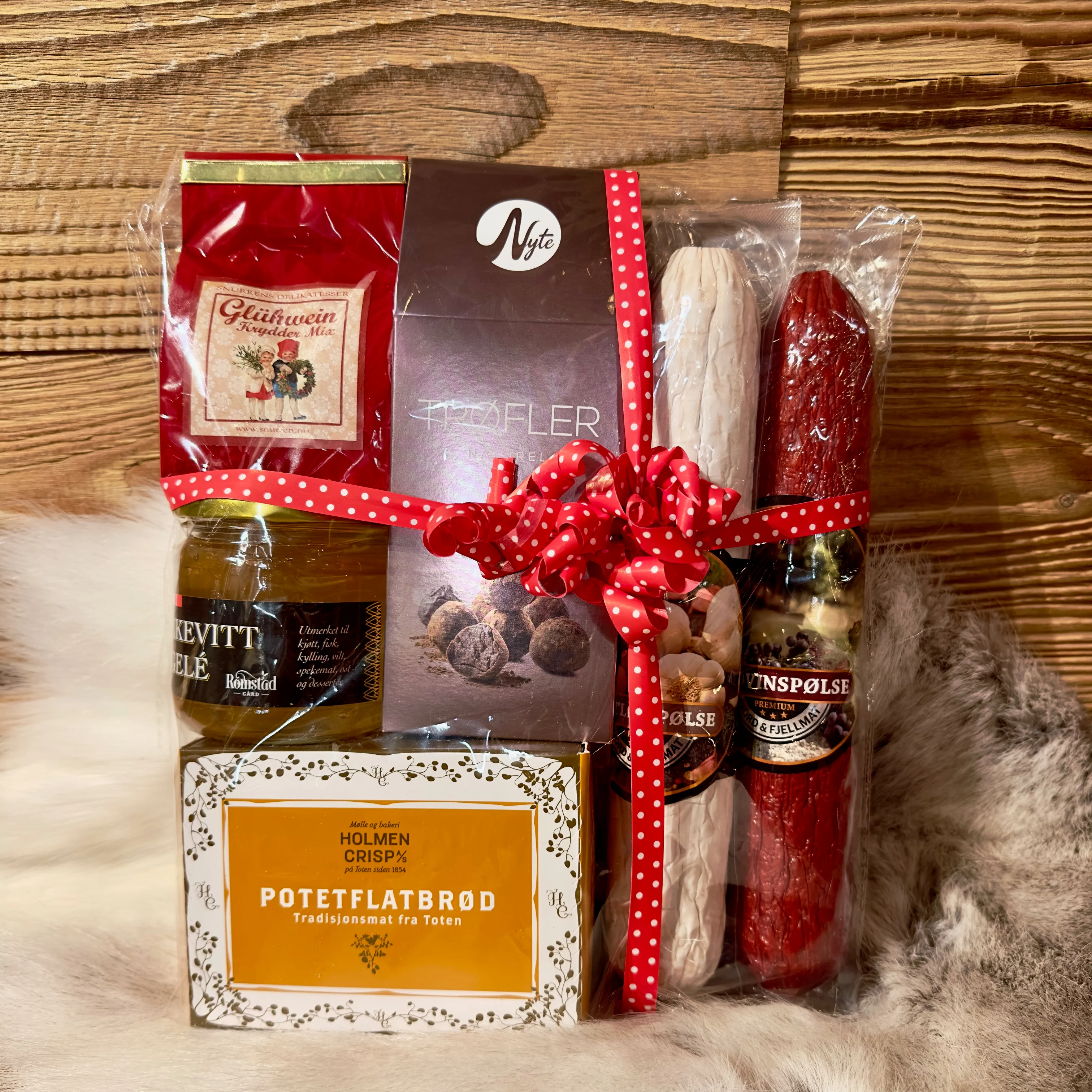 Gavepakke / Julegave / Delikatesser