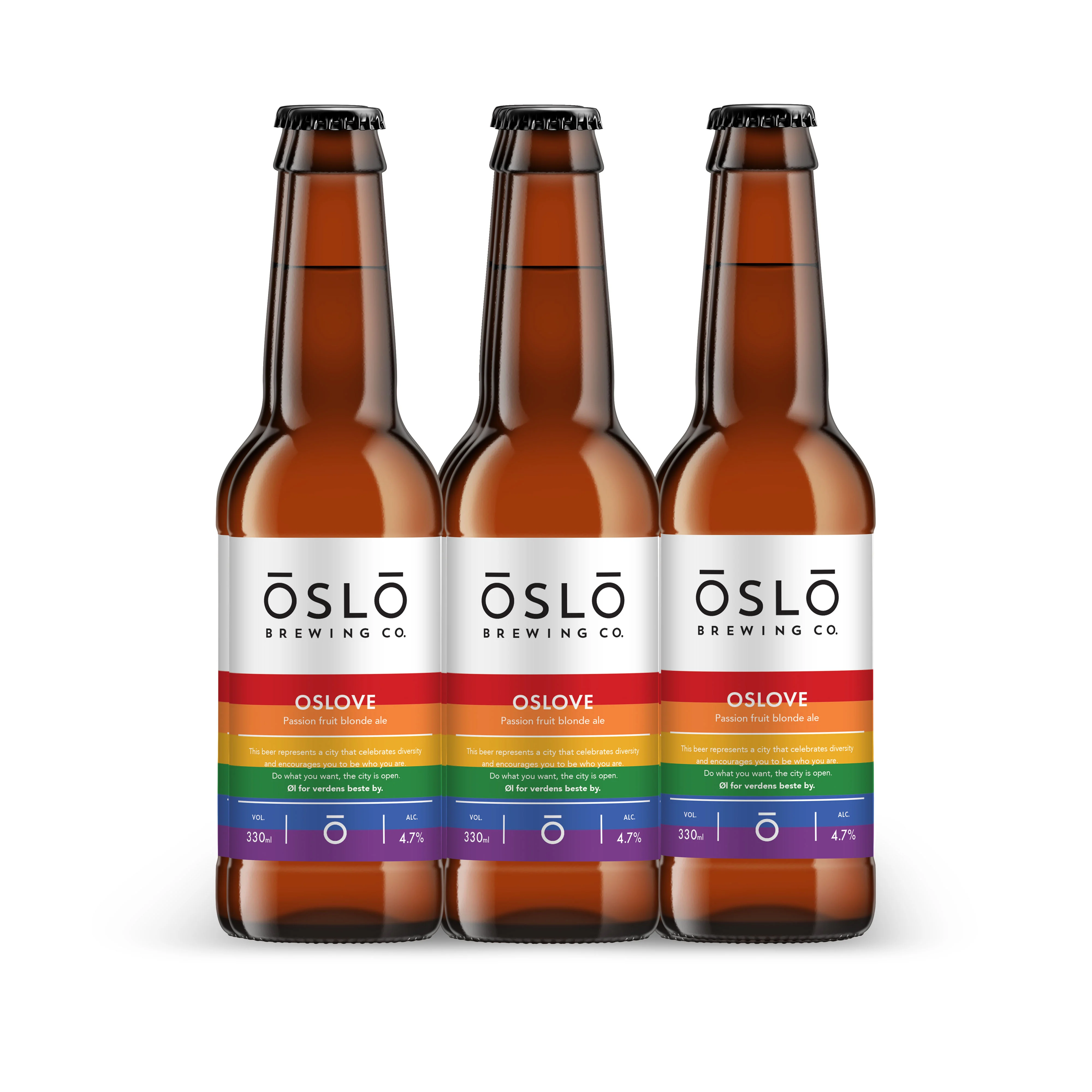 Oslove 6-pack 330ml øl