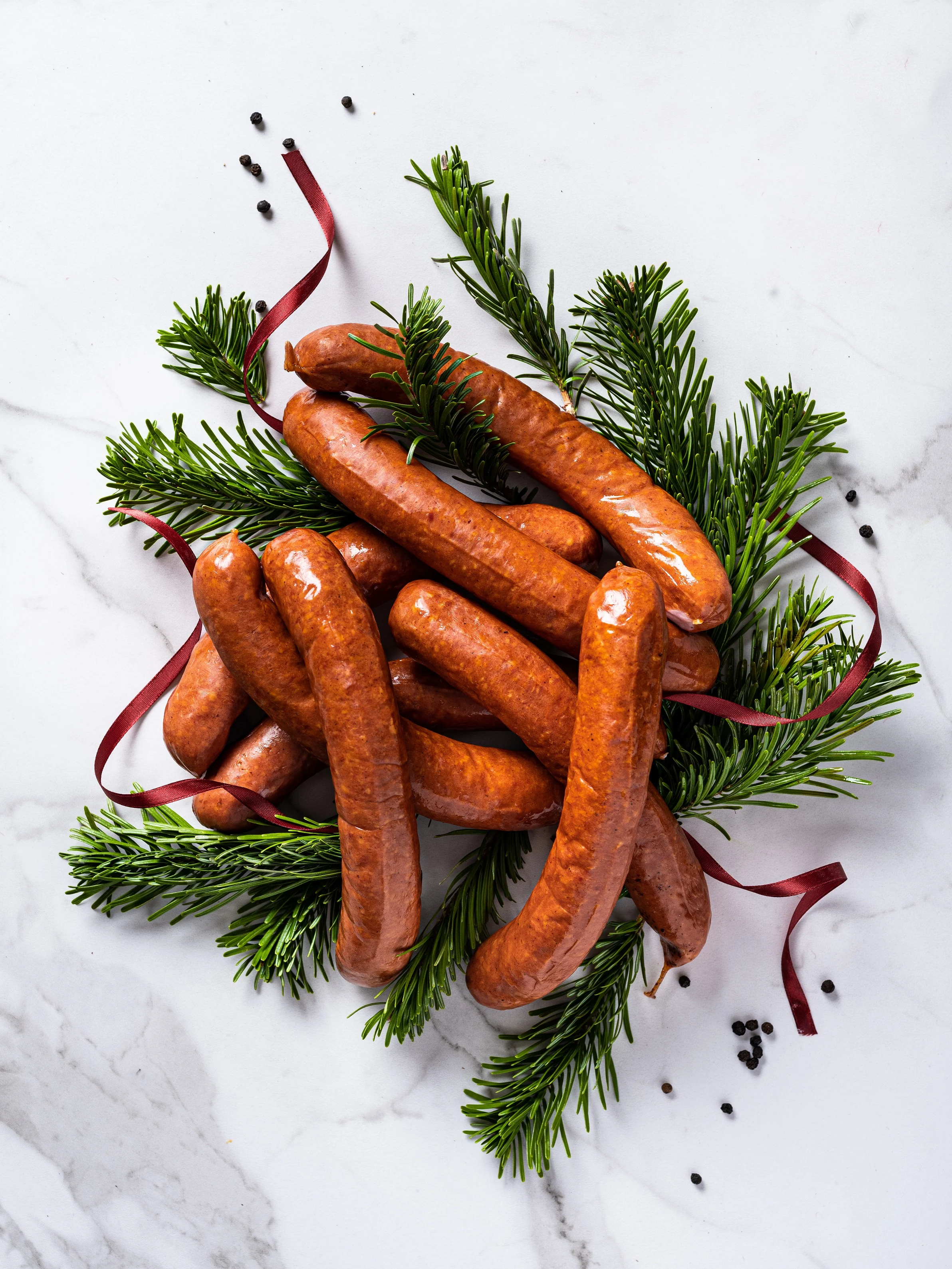 Pølse til Pinnekjøtt (Vossakorv)