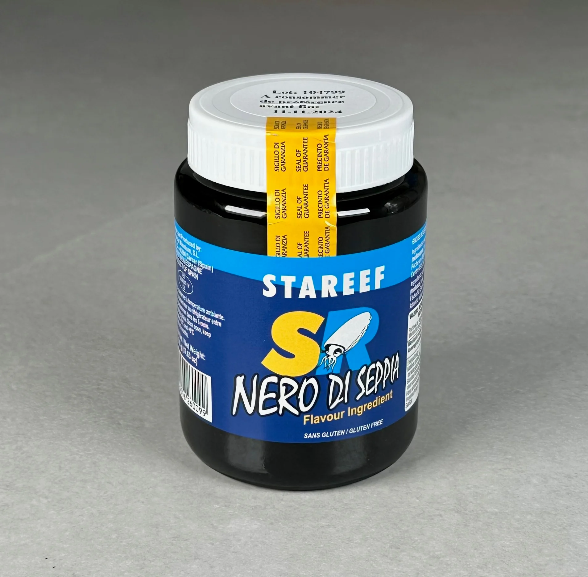 Blekksprut-blekk. Octopus ink.