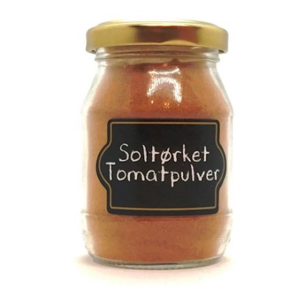 Soltørket Tomatpulver