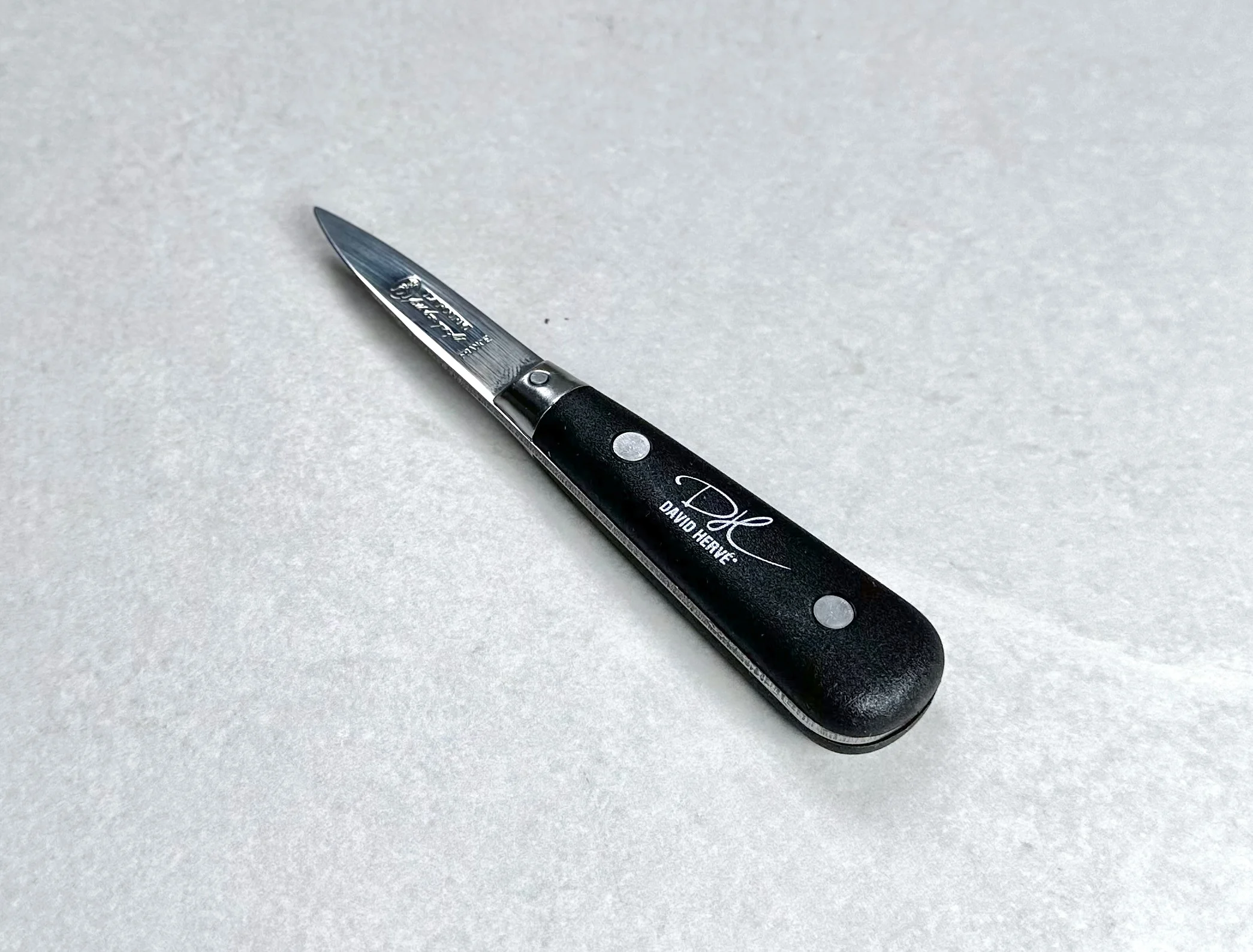 Østerskniv, David Hervé