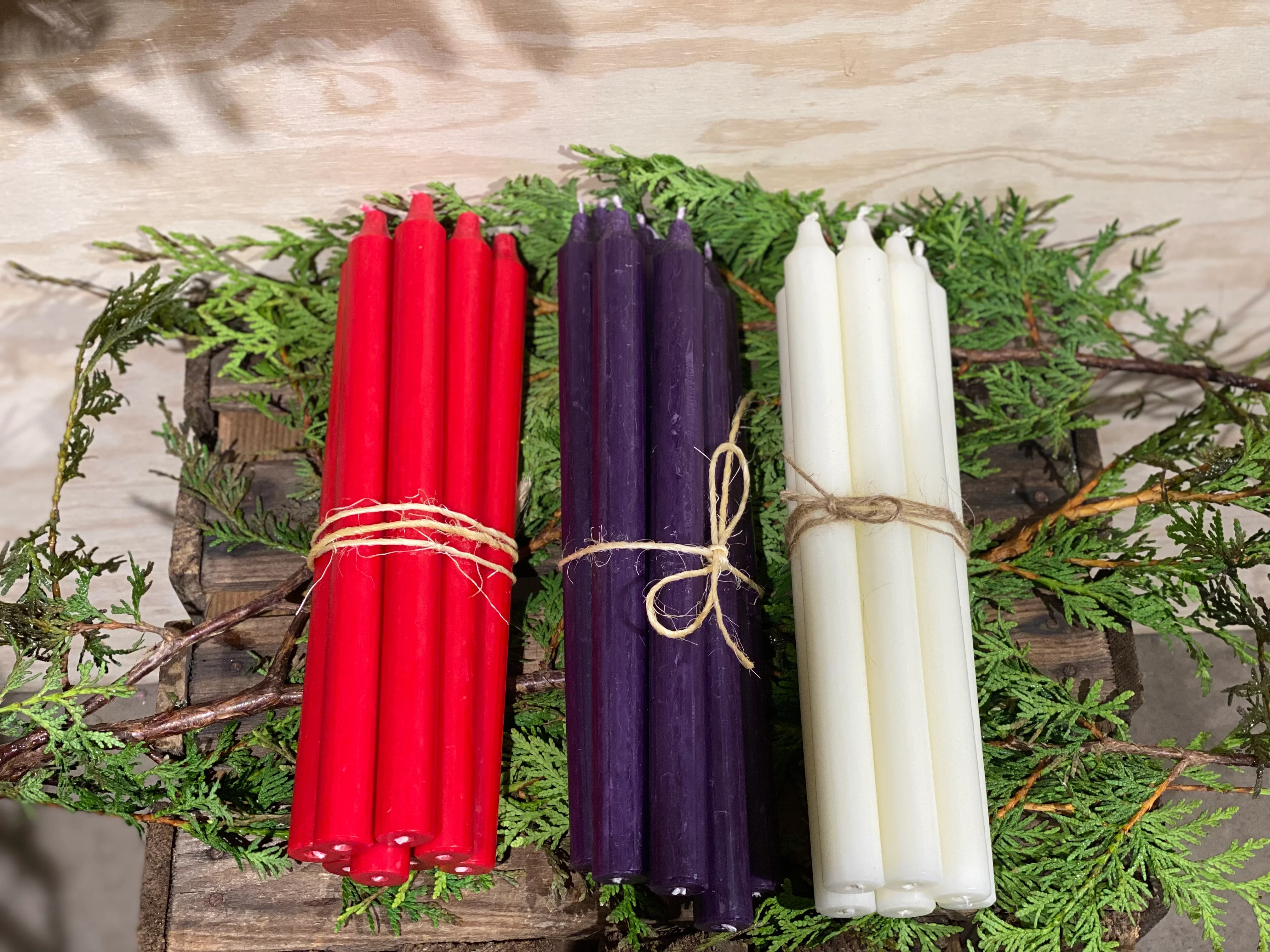 Stearin lys - kronelys!