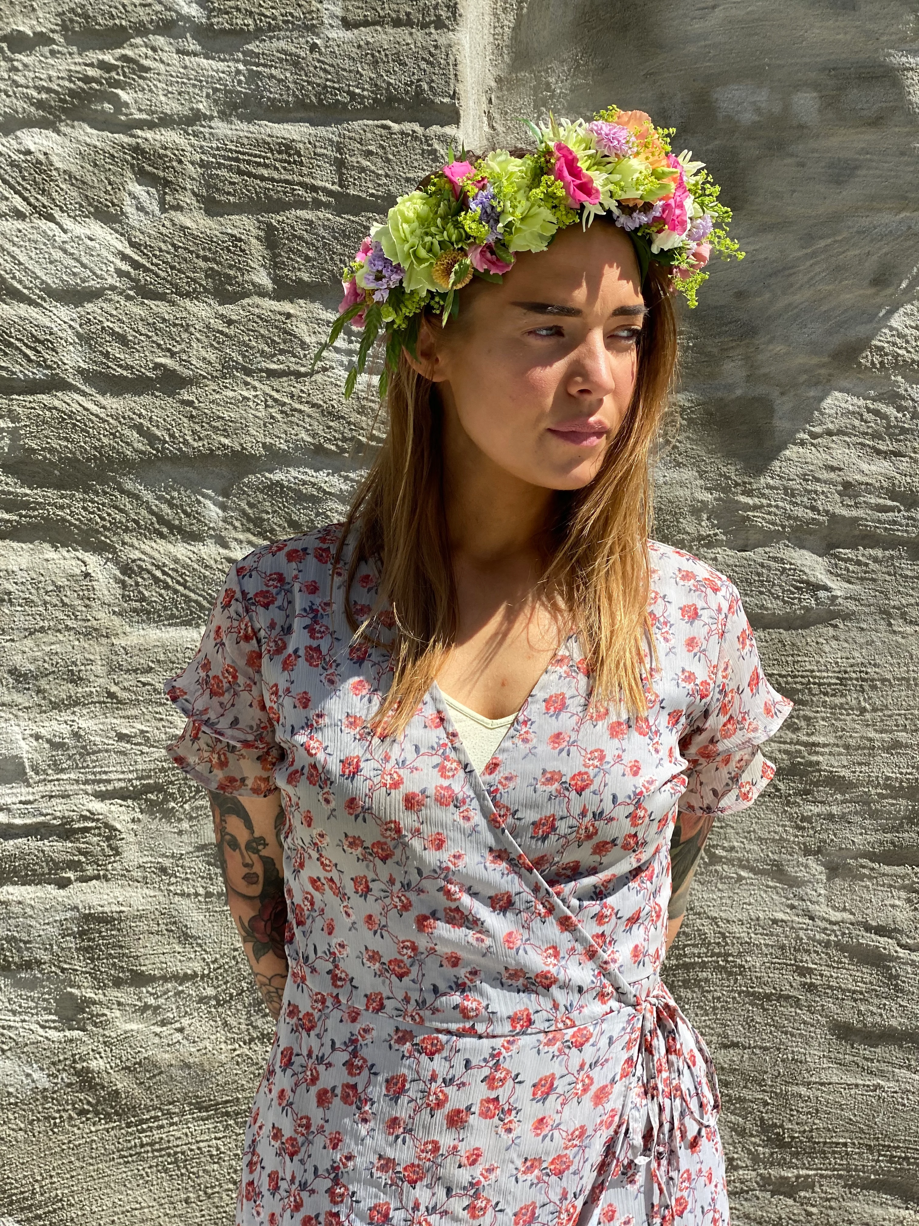 Blomsterkrans til hodet🌼