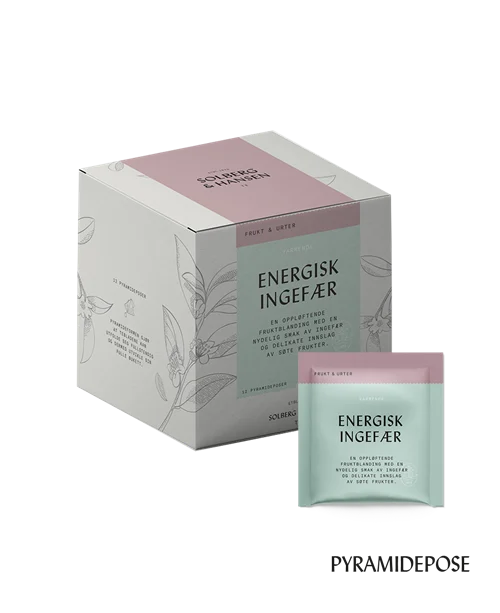 Energisk Ingefær pyramideposer