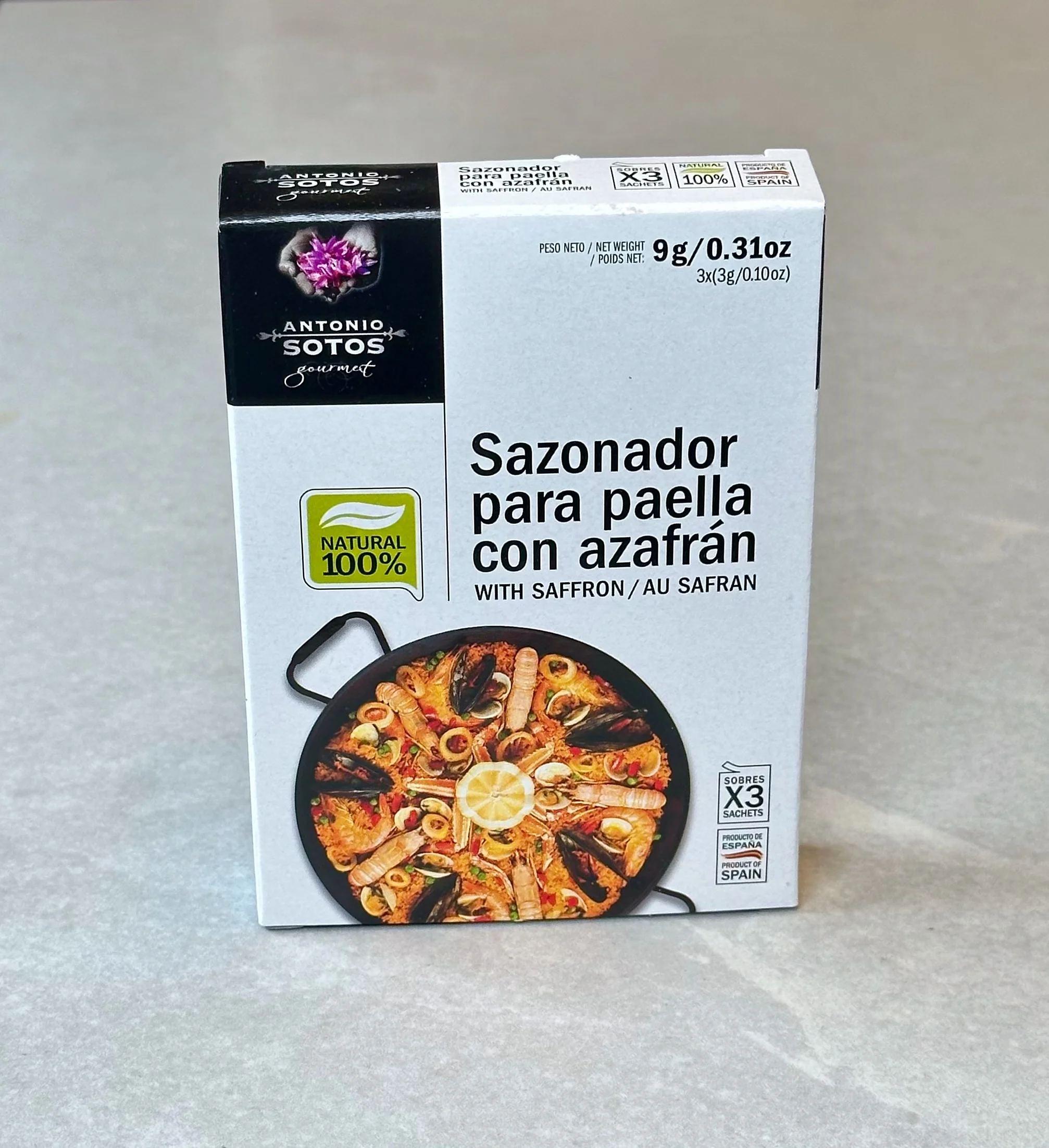 Paella-krydder med safran