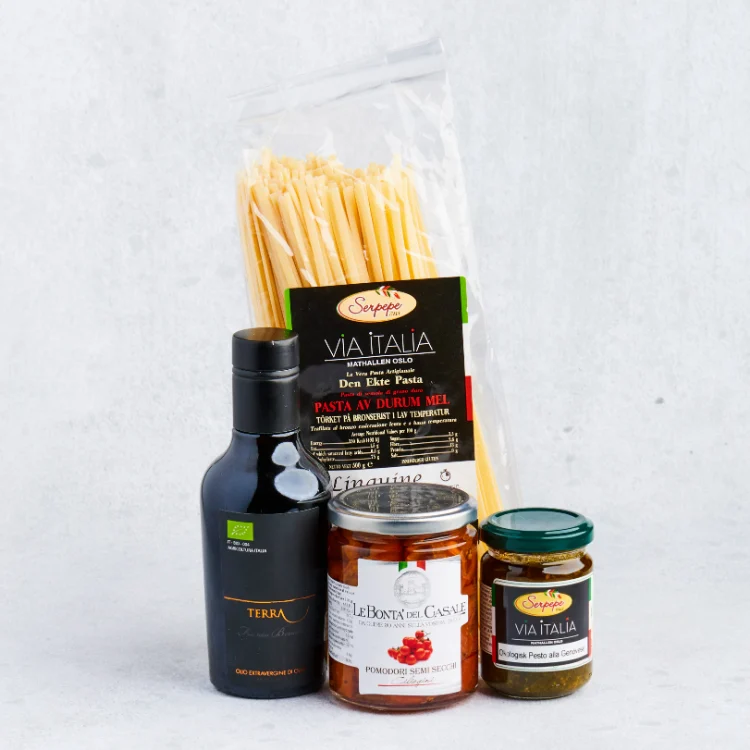 Gavepakke - pestomiddag