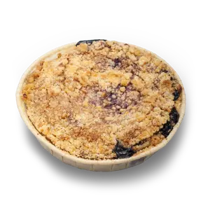 Blåbær smuldrepai stor