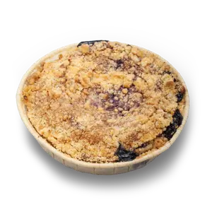 Blåbær smuldrepai stor