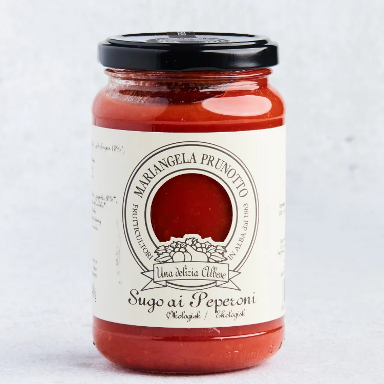 Tomatsaus med paprika - økologisk