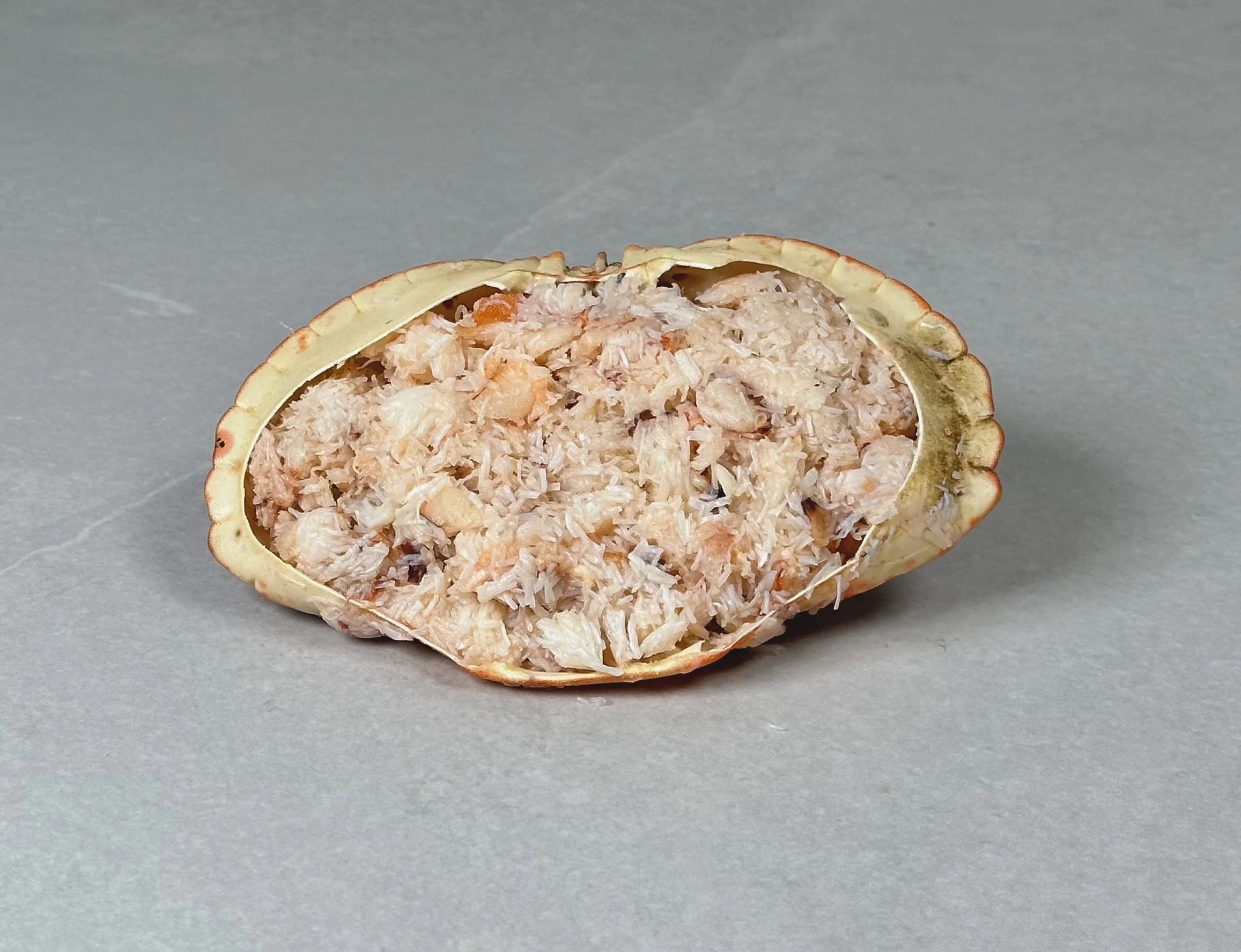 Krabbeskjell, kun klokjøtt