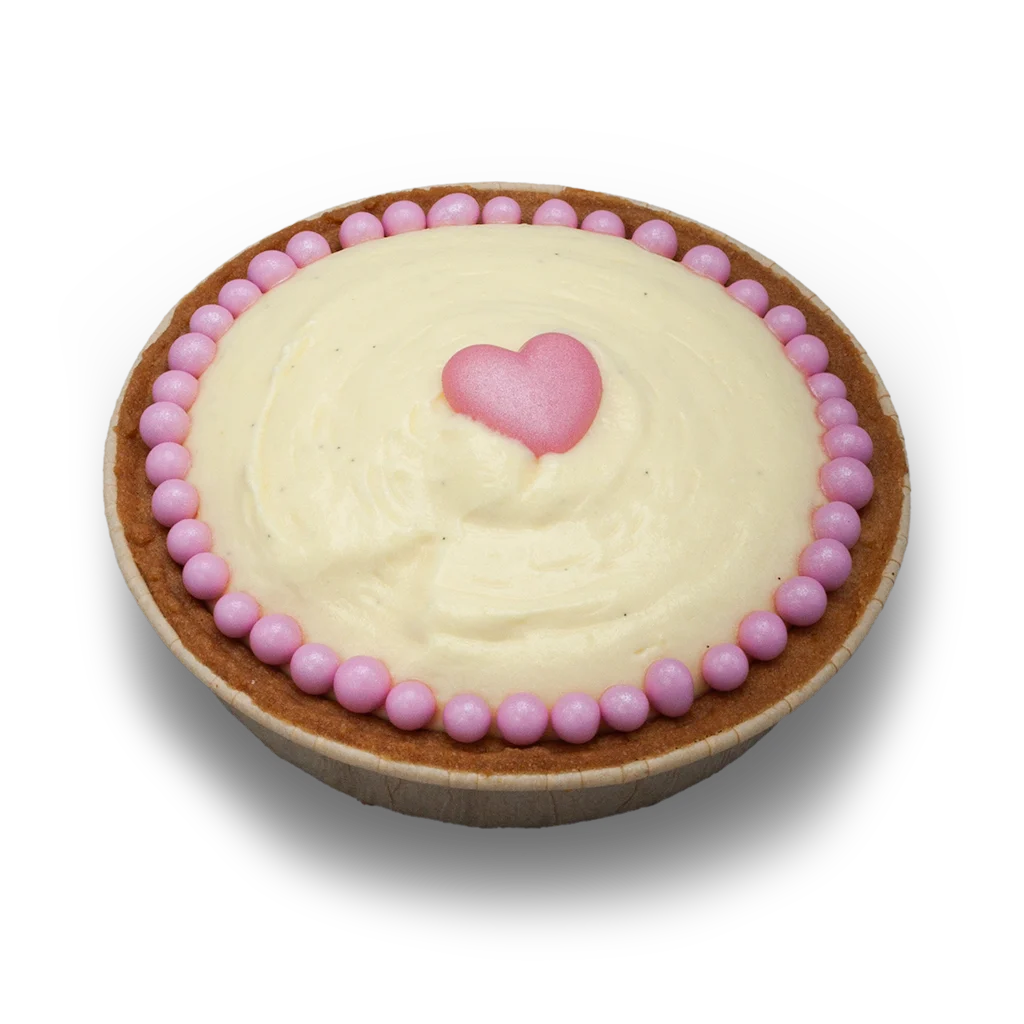 Vanilje & karamellpai liten