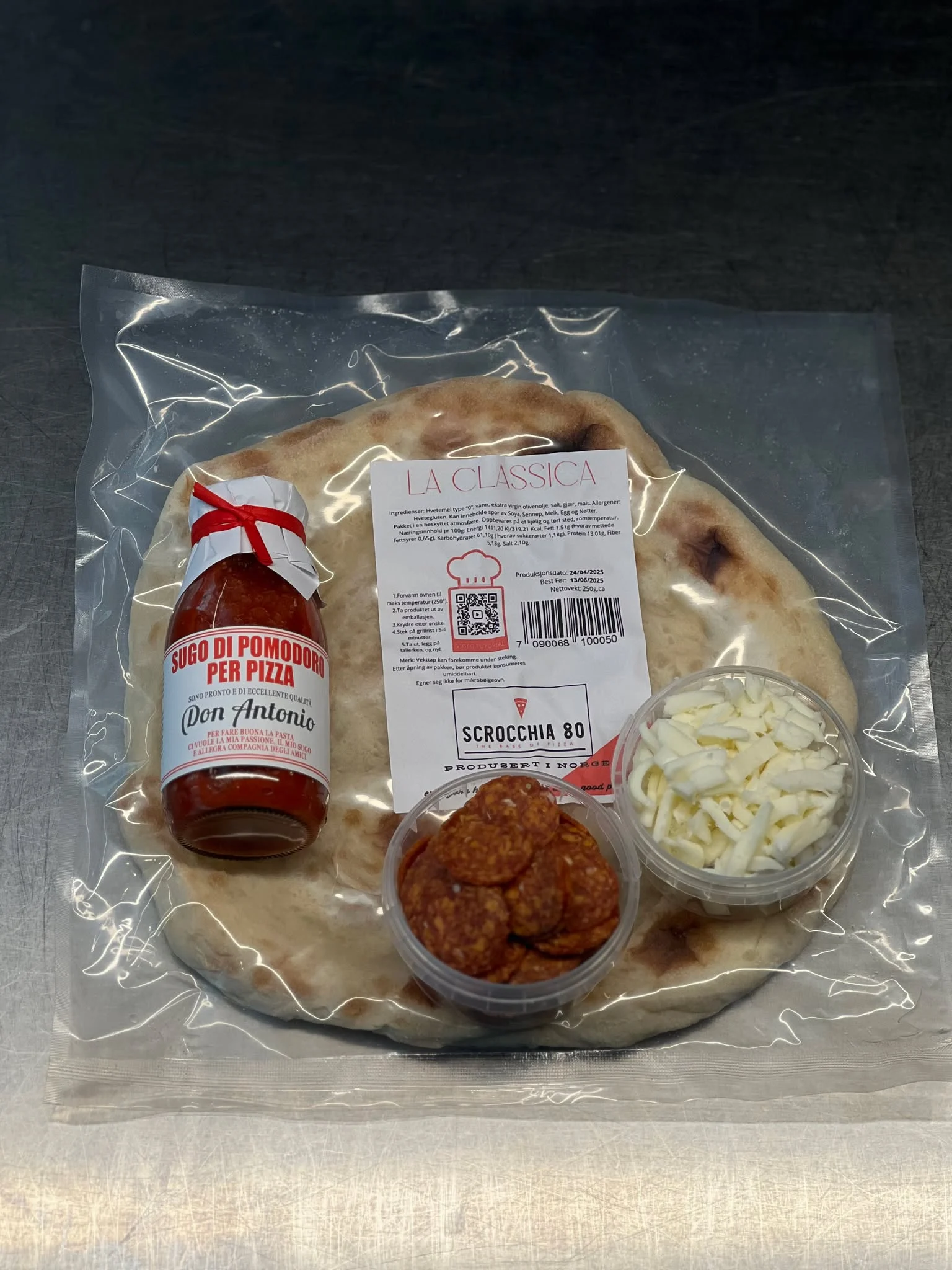 Pizzakit med Fersk bunn fra Scrocchia80