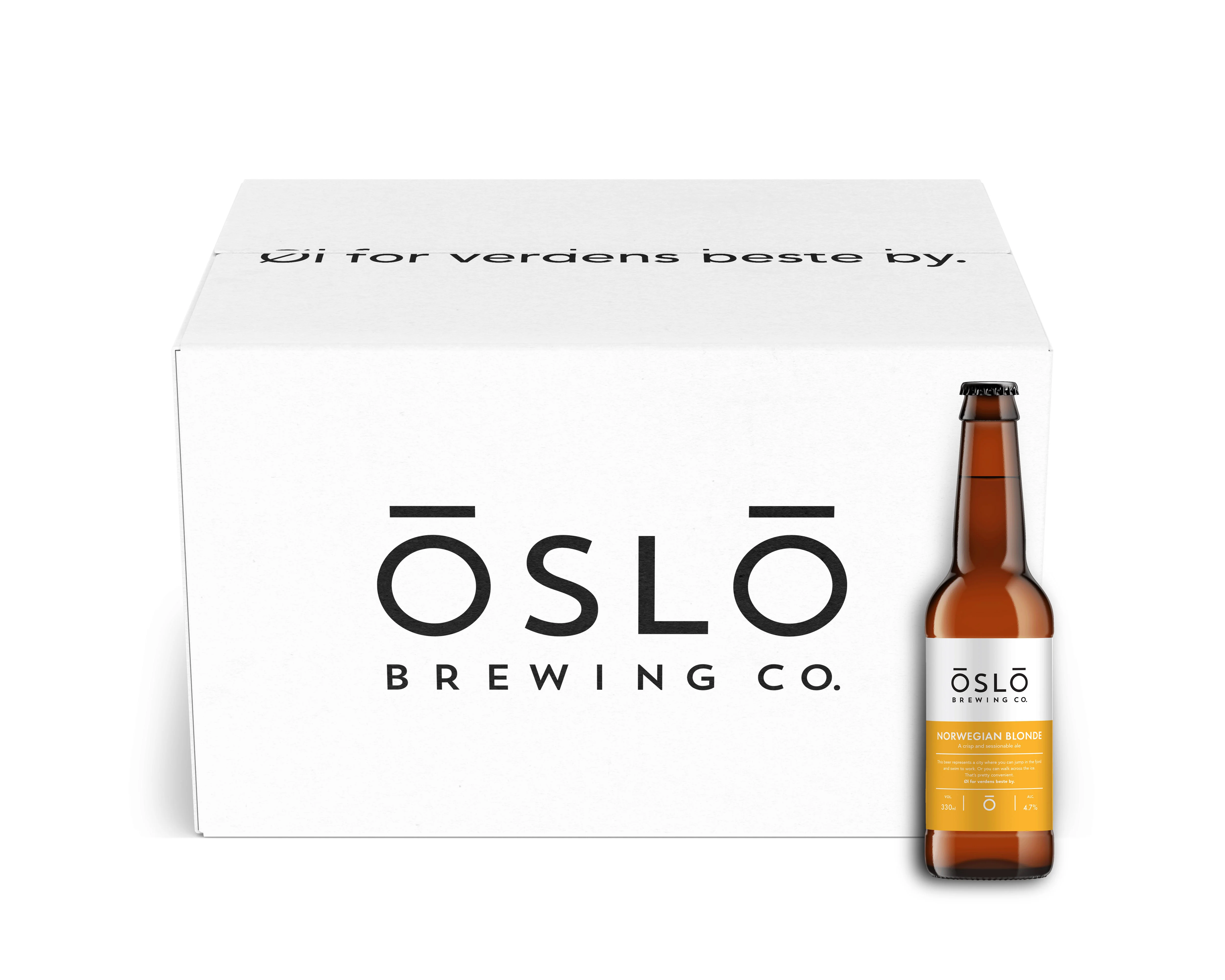 Norwegian Blonde Kasse 24 x 330ml øl