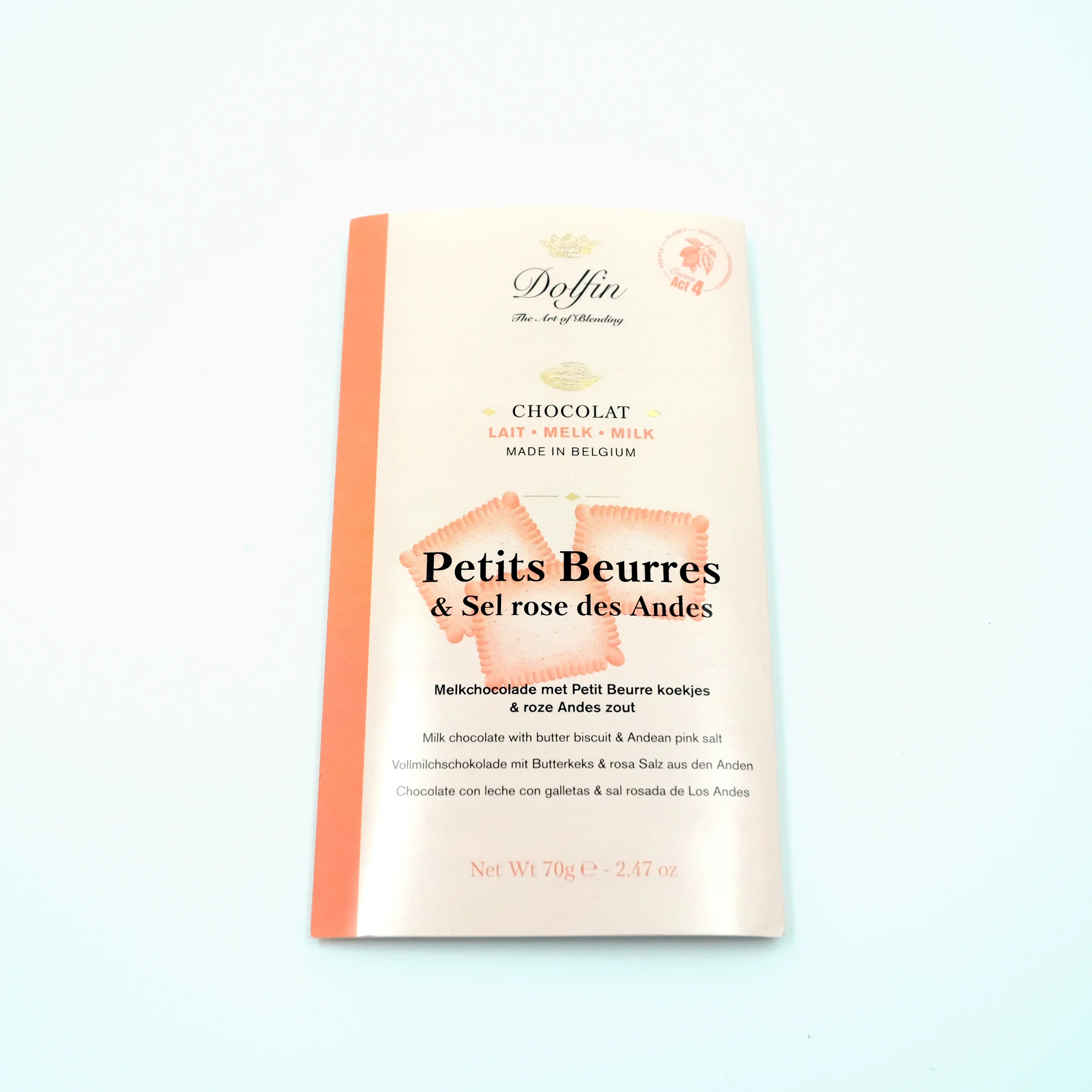Belgisk sjokolade - Smørkjeks med salt