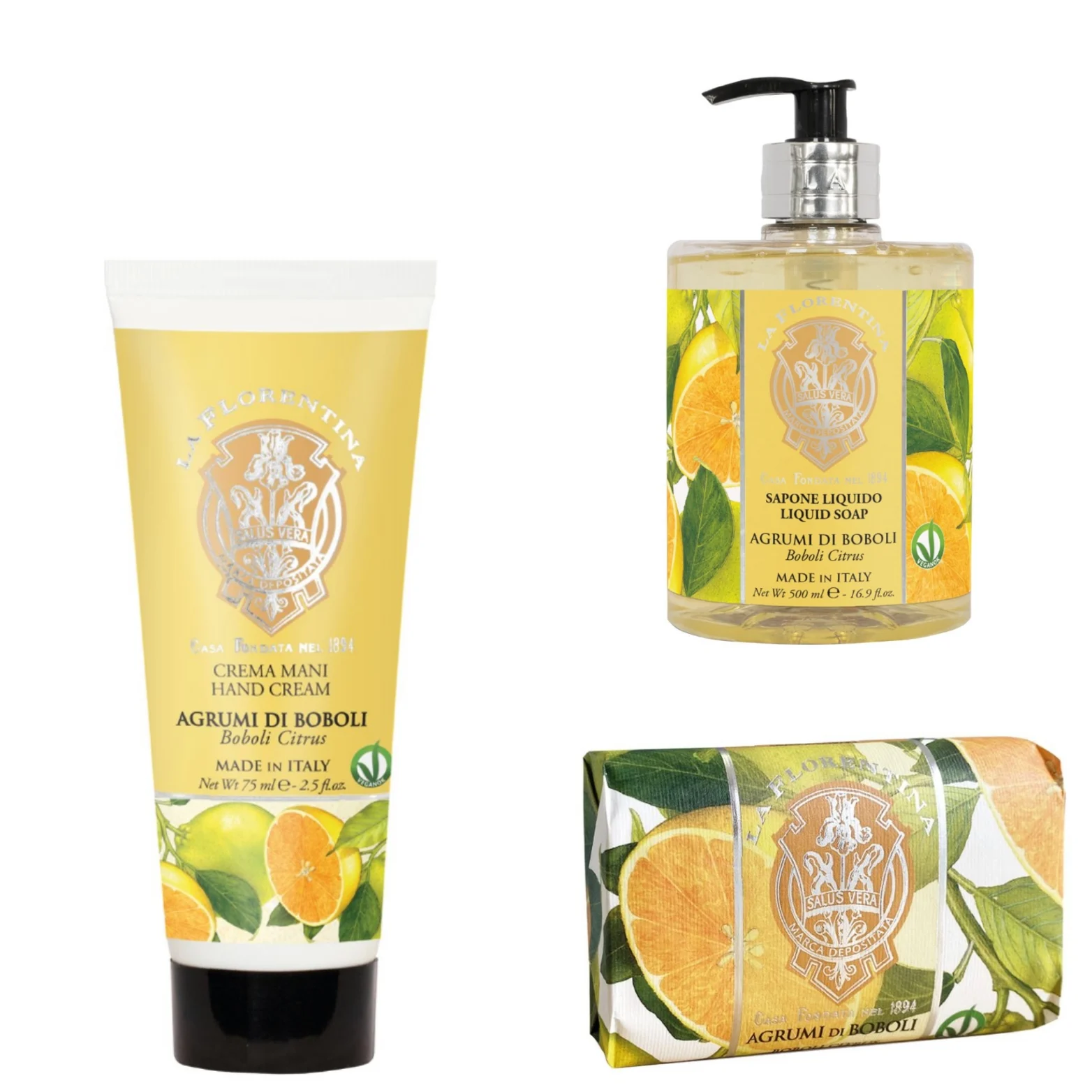 CITRUS Såpe og håndkrem 💛