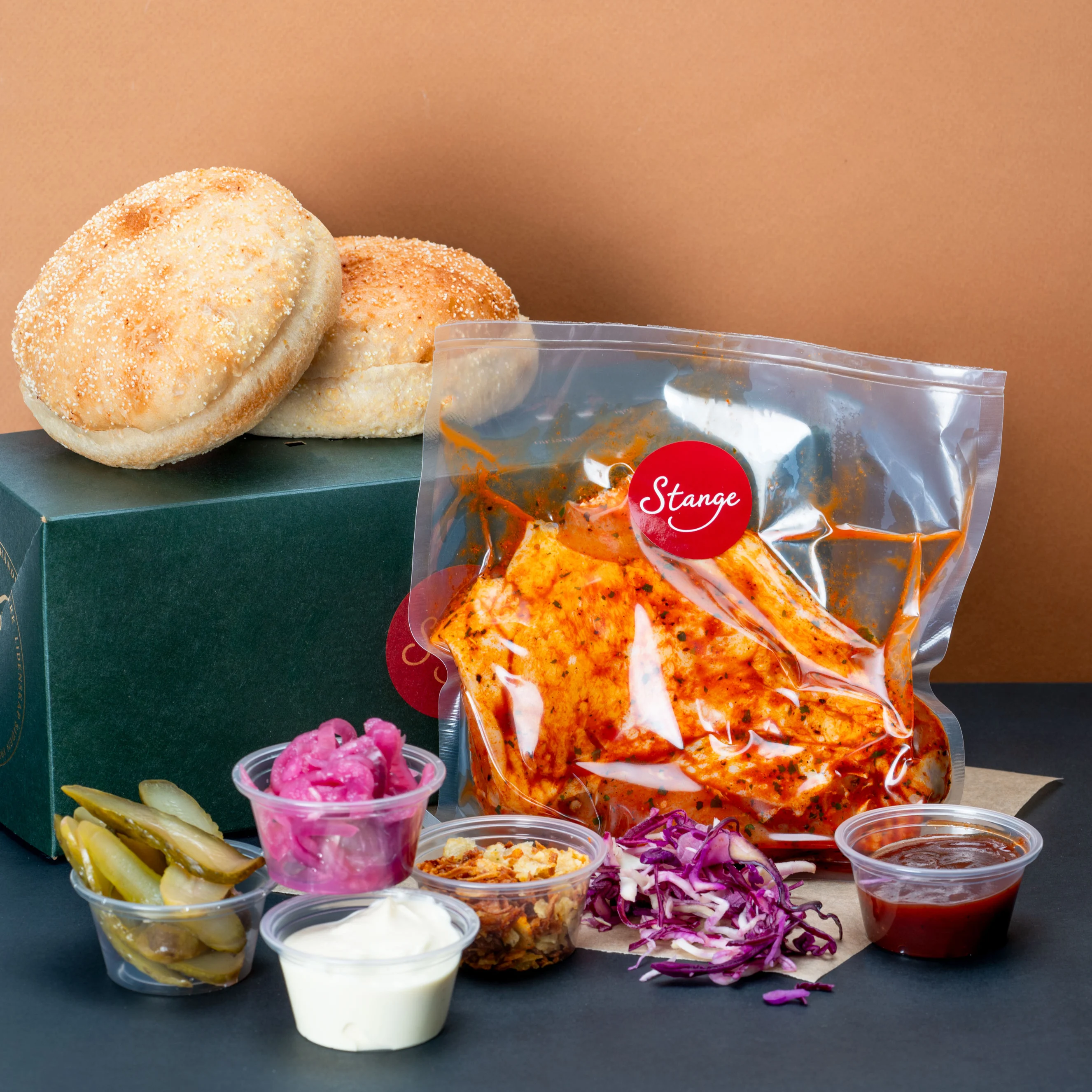 Landkyllingburger kit for 2