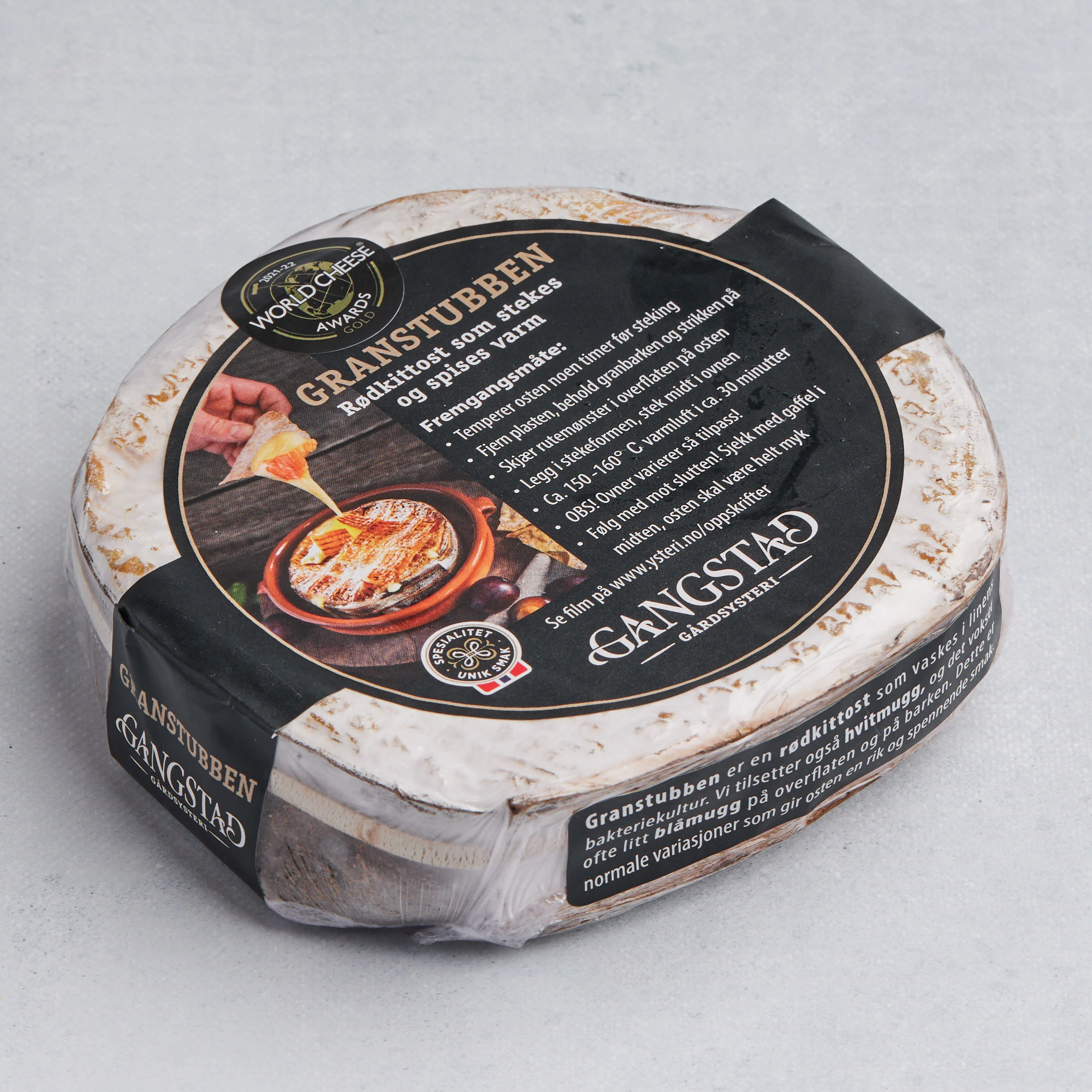 Granstubben fra Gangstad gårdsysteri