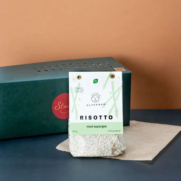 Risotto med asparges