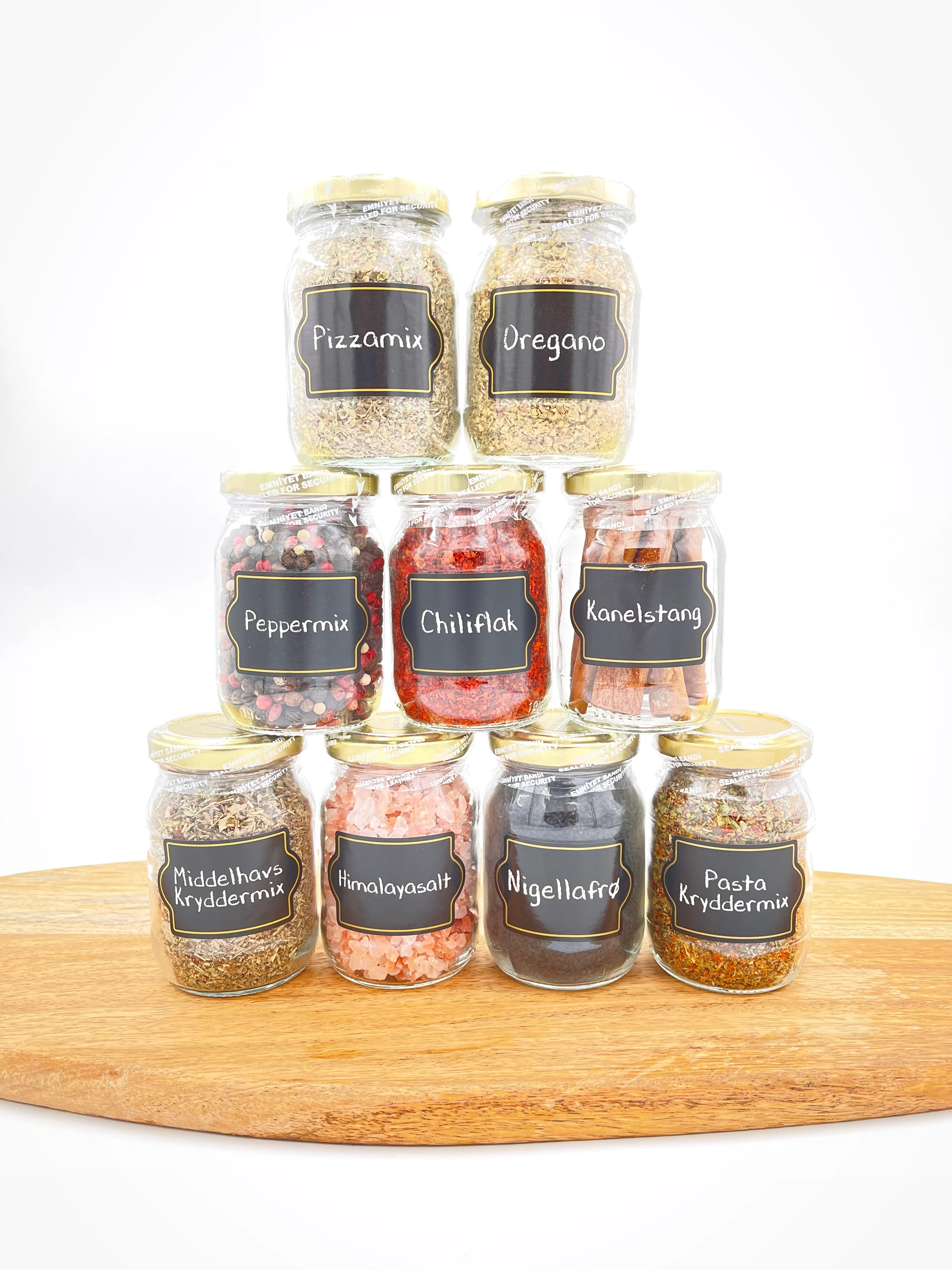 Grunnpakke med 9 krydder